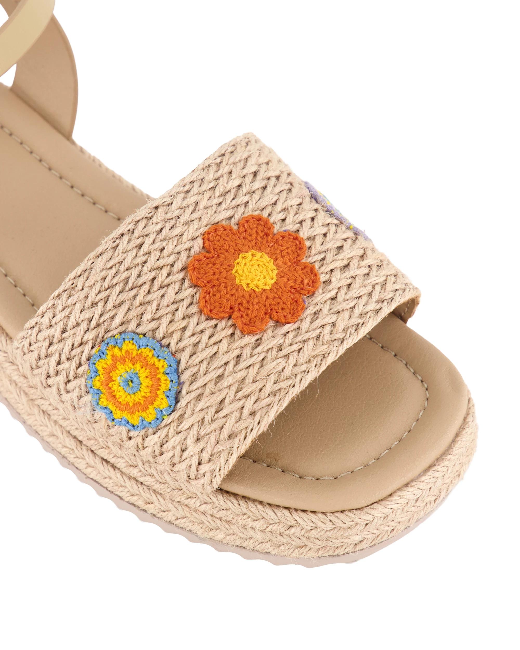 4 Senior Plaided Sandals Plaitflowr, 4 of 4