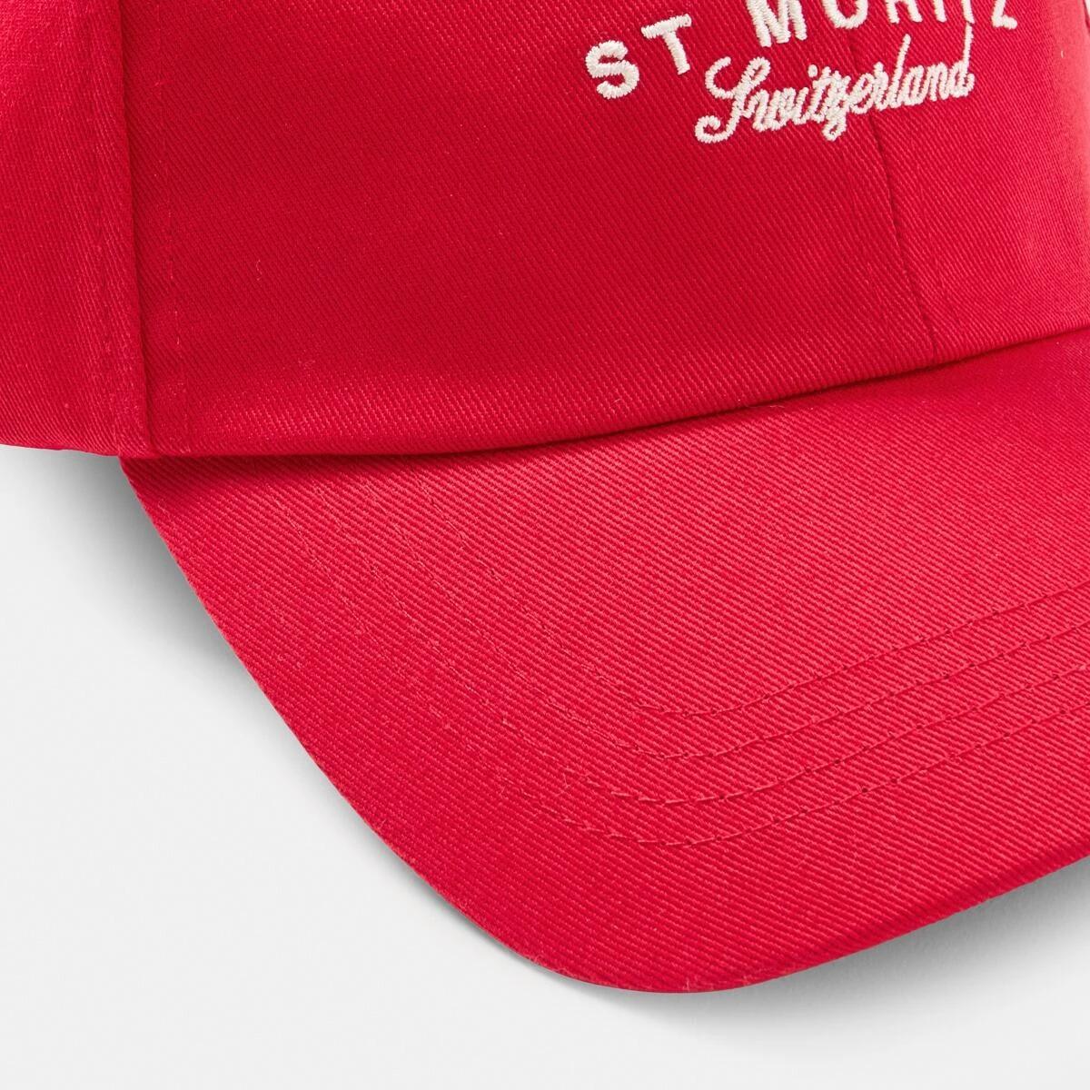 3 Slogan Cap ST MORITZ DEEP CHERRY, 3 of 4