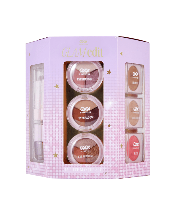 OXX Cosmetics 21 Piece Glam Edit Makeup Set