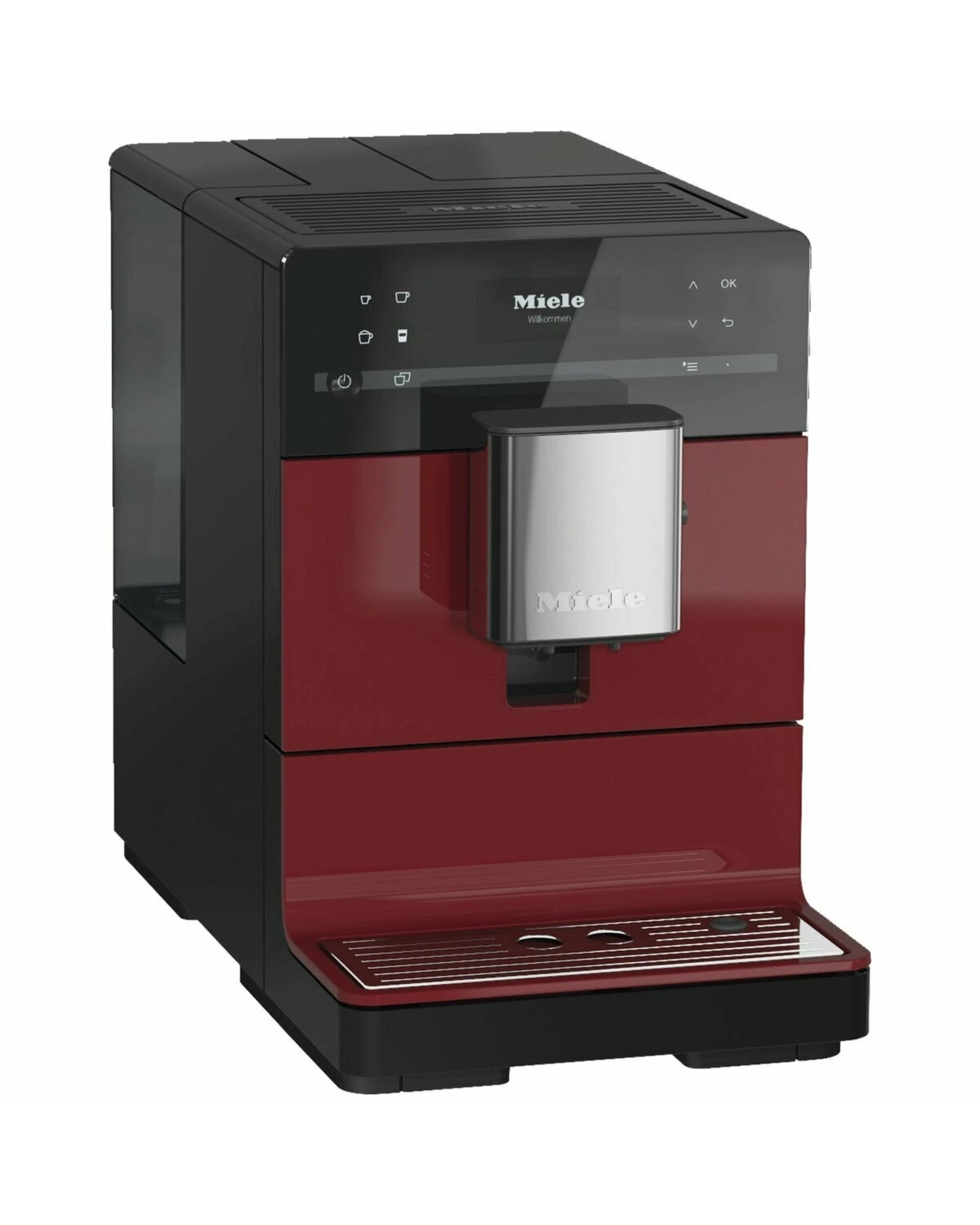 2 Miele Silence Benchtop Automatic Coffee Machine Red, 2 of 3