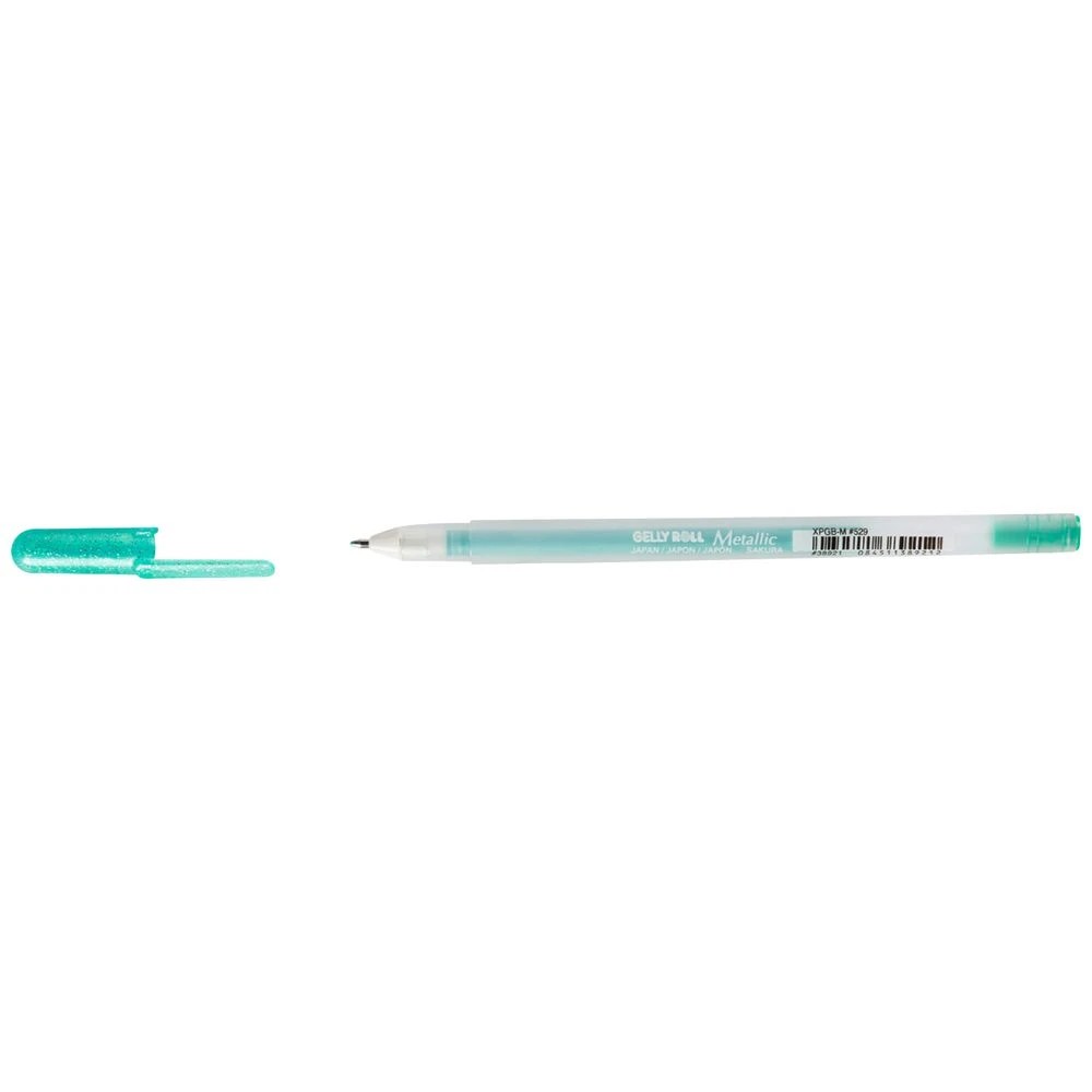 1 Sakura Gelly Roll Gel Pen Metallic Green, 1 of 3
