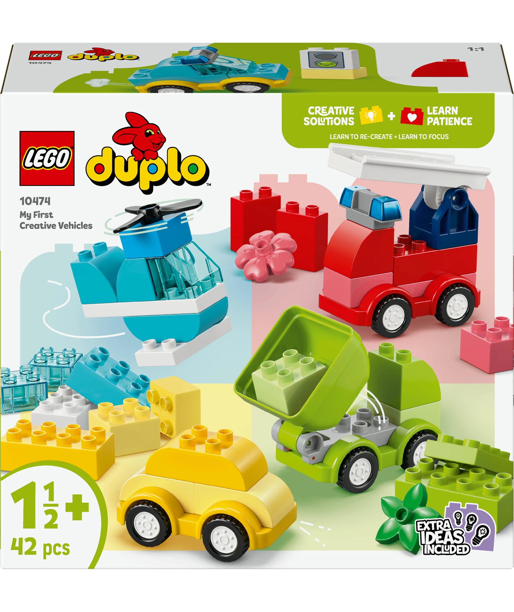 1 LEGO DUPLO My First Creative Vehicles 10474, 1 of 10