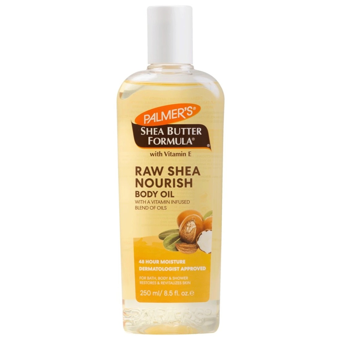 1 Palmer's Shea Butter Formula Body Oil 250ml - Raw Shea and Vitamin E, 1 of 4
