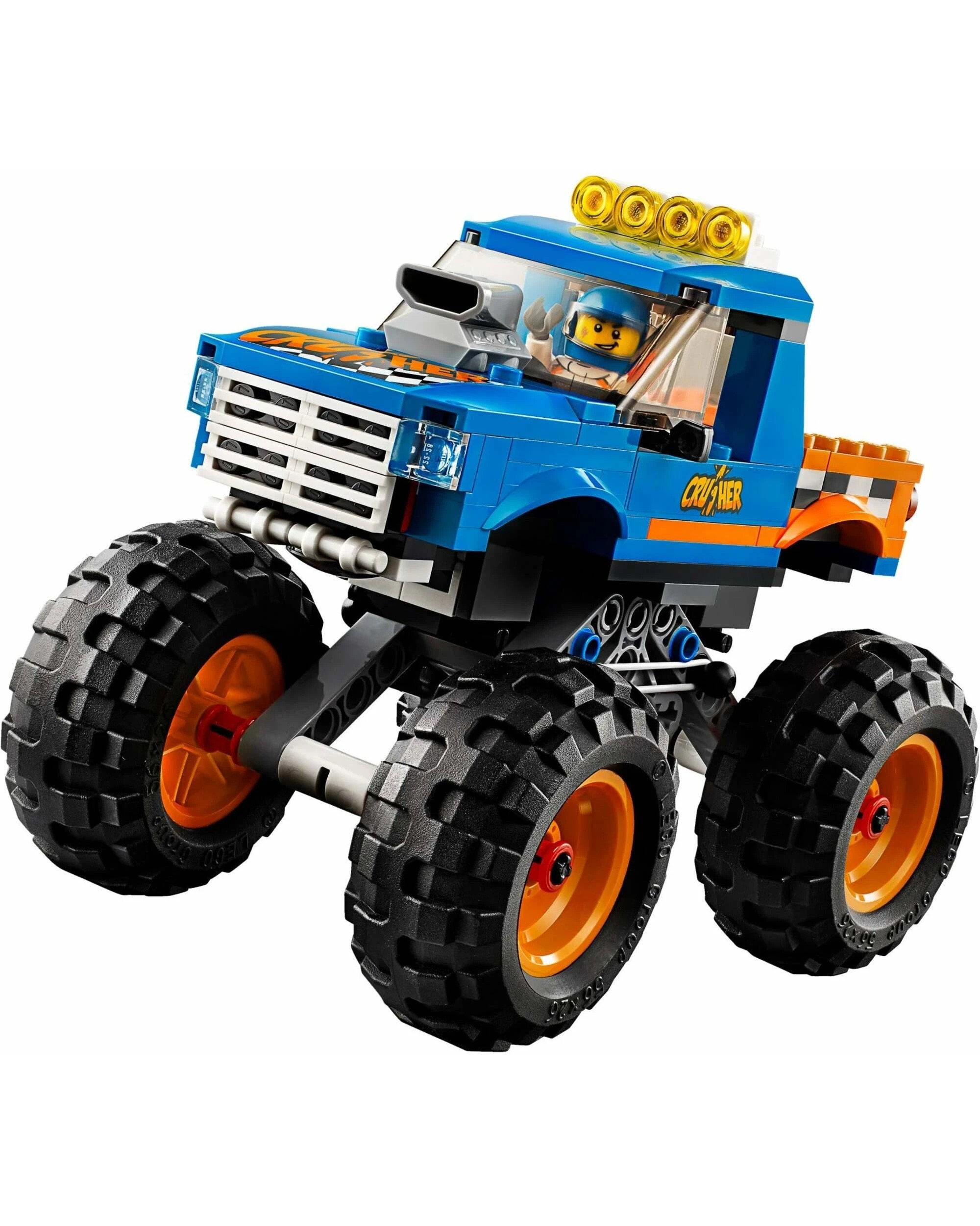 2 LEGO 60180 Monster Truck: Jump Ramp & Fire Stunt Show, 2 of 5