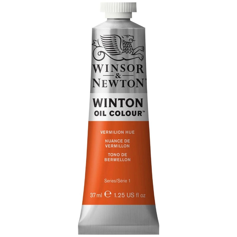 1 Winsor & Newton Winton Oil Colour 37mL Vermilion Hue, 1 of 1