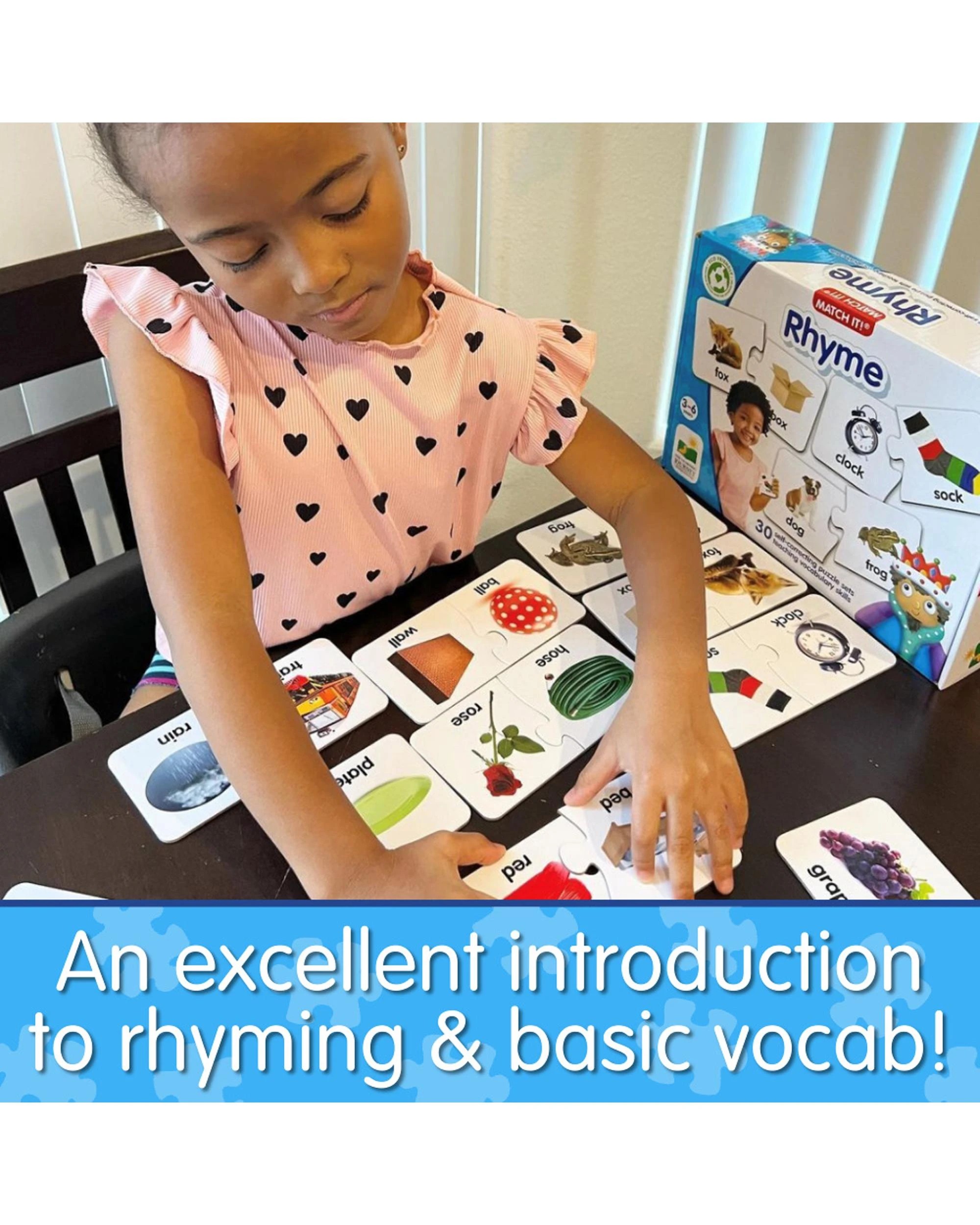4 Learning Journey Match It Rhyme Puzzle, 4 of 6
