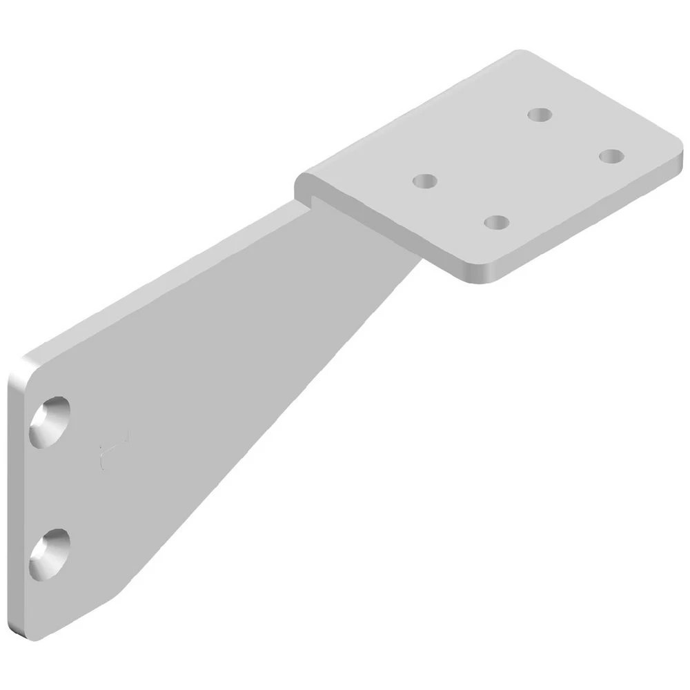 1 Desk Mount Brackets White Office Furnishing Accessories Workspace Screens and Partitions, 1 of 2