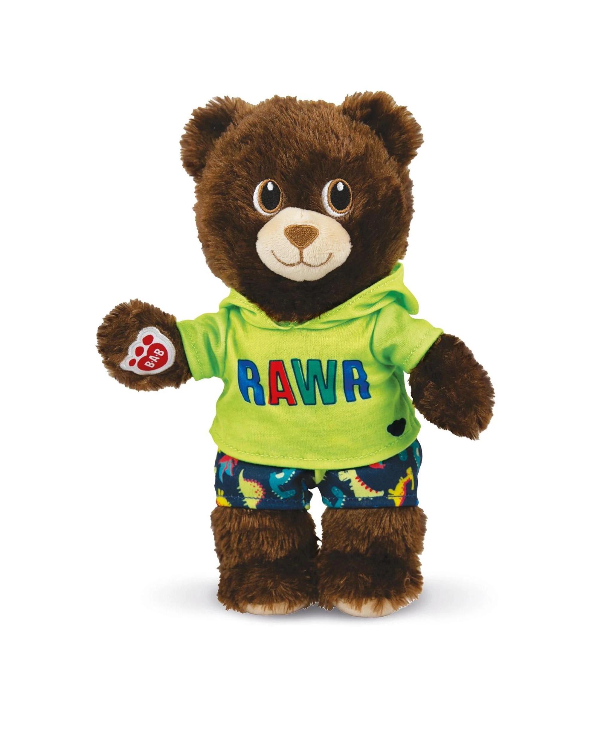 2 Casdon Build-A-Bear Workshop Green Rawr Clothing Accessory Pack - Green, 2 of 5