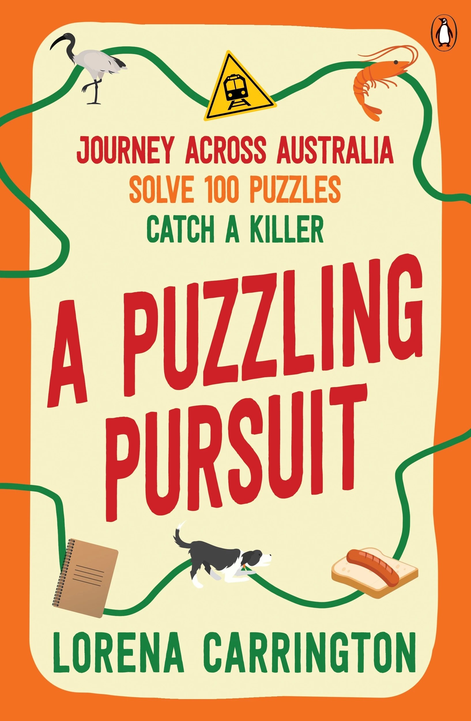 1 A Puzzling Pursuit by Lorena Carrington - Book, 1 of 1
