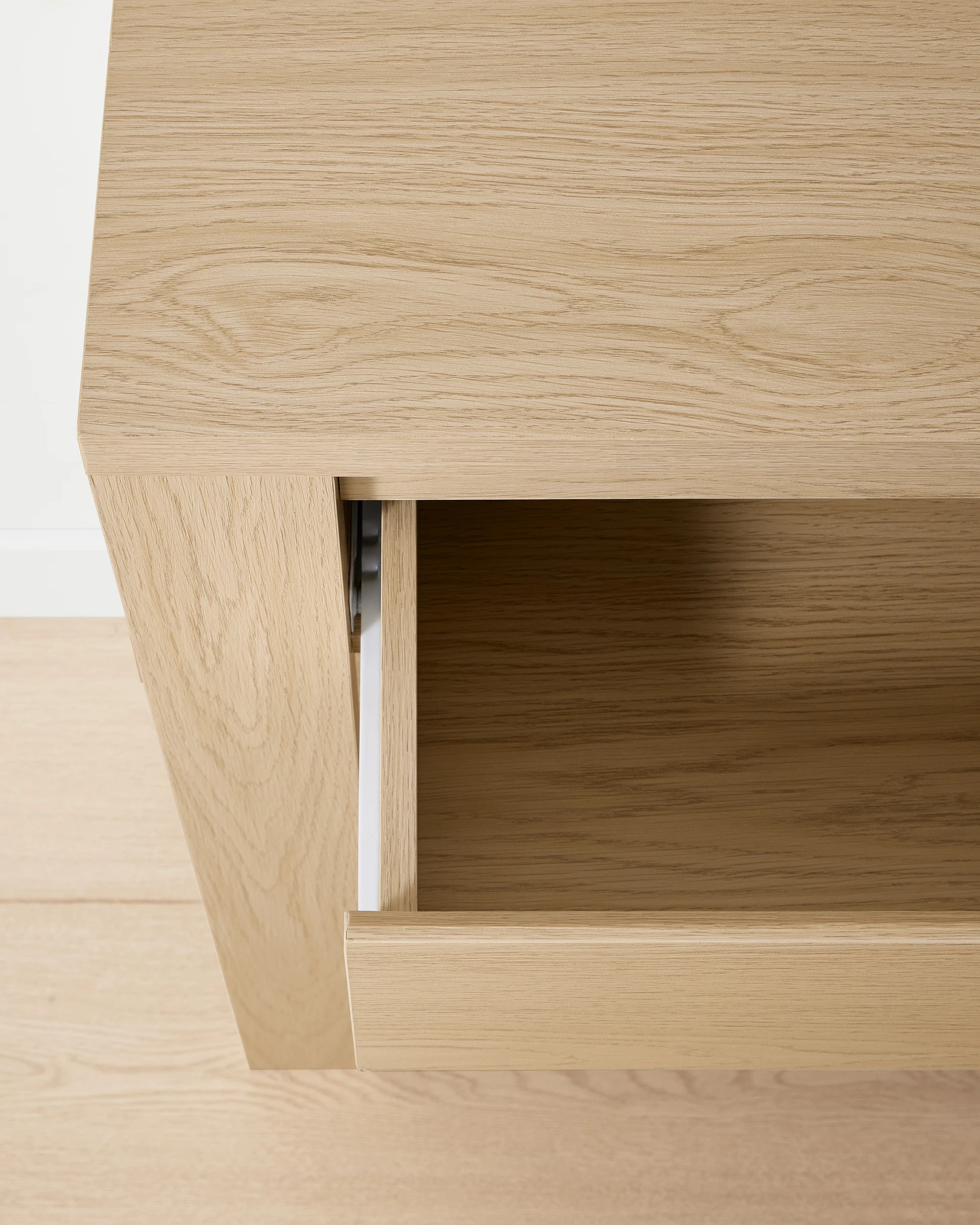 6 Tide 2 Drawer Hall Table - Oak, 6 of 7
