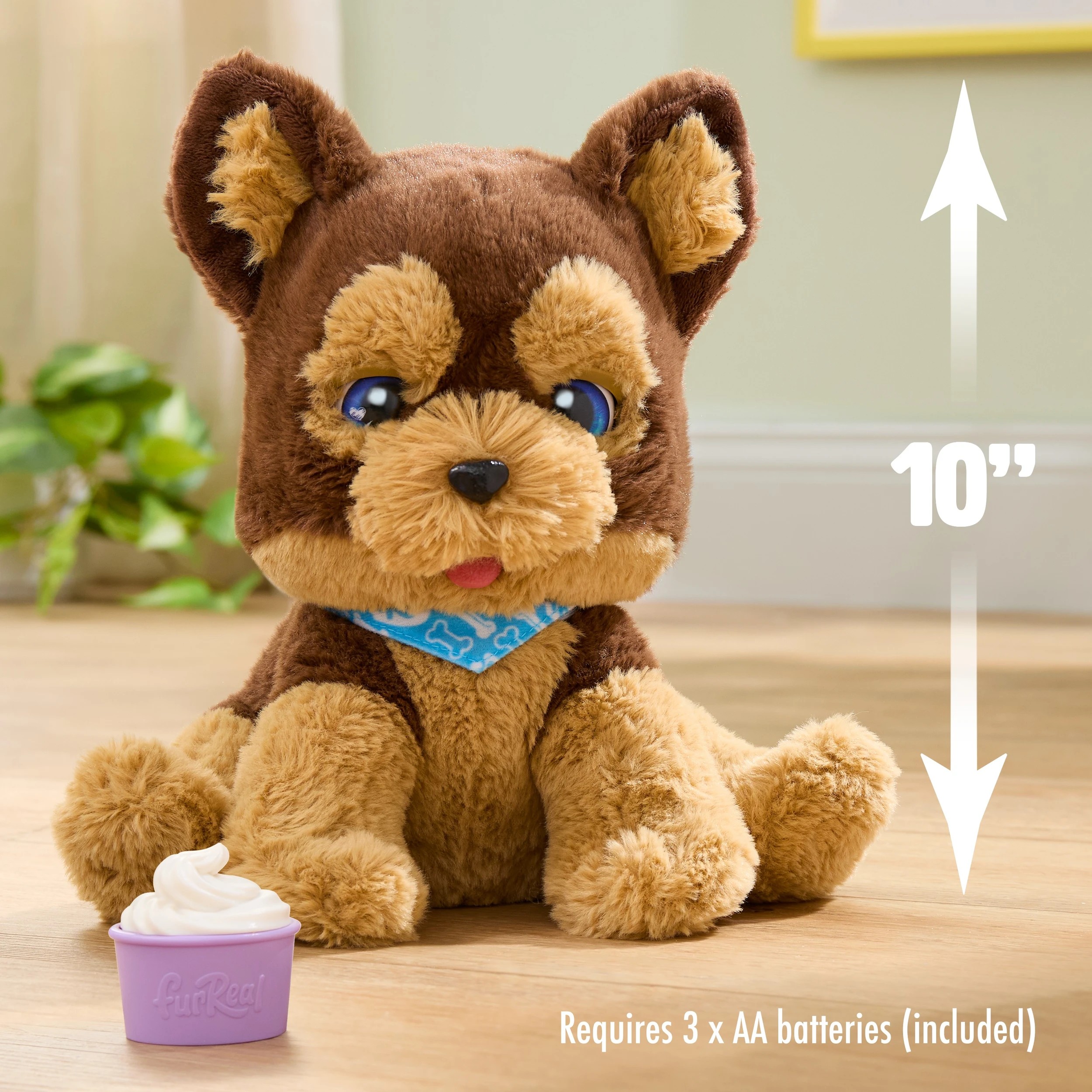 5 furReal Benny Kiss and Cuddle Pup Plush Toy, 5 of 5