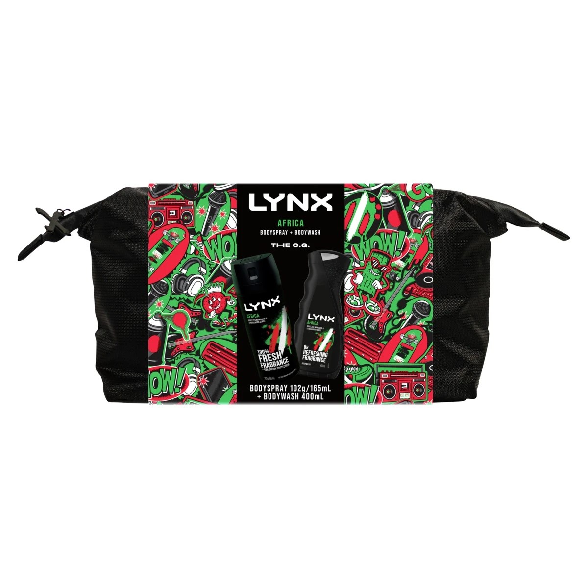 4 LYNX Africa The O.G. Duo Wash Bag Gift Set, 4 of 5
