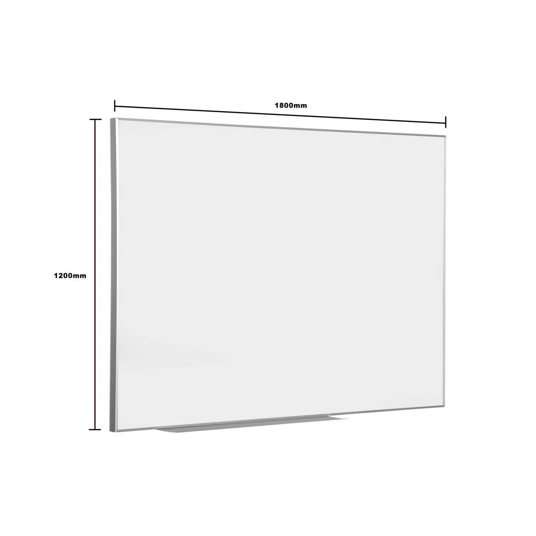 2 Quartet Penrite Slimline Premium Whiteboard 1800 x 1200mm, 2 of 5