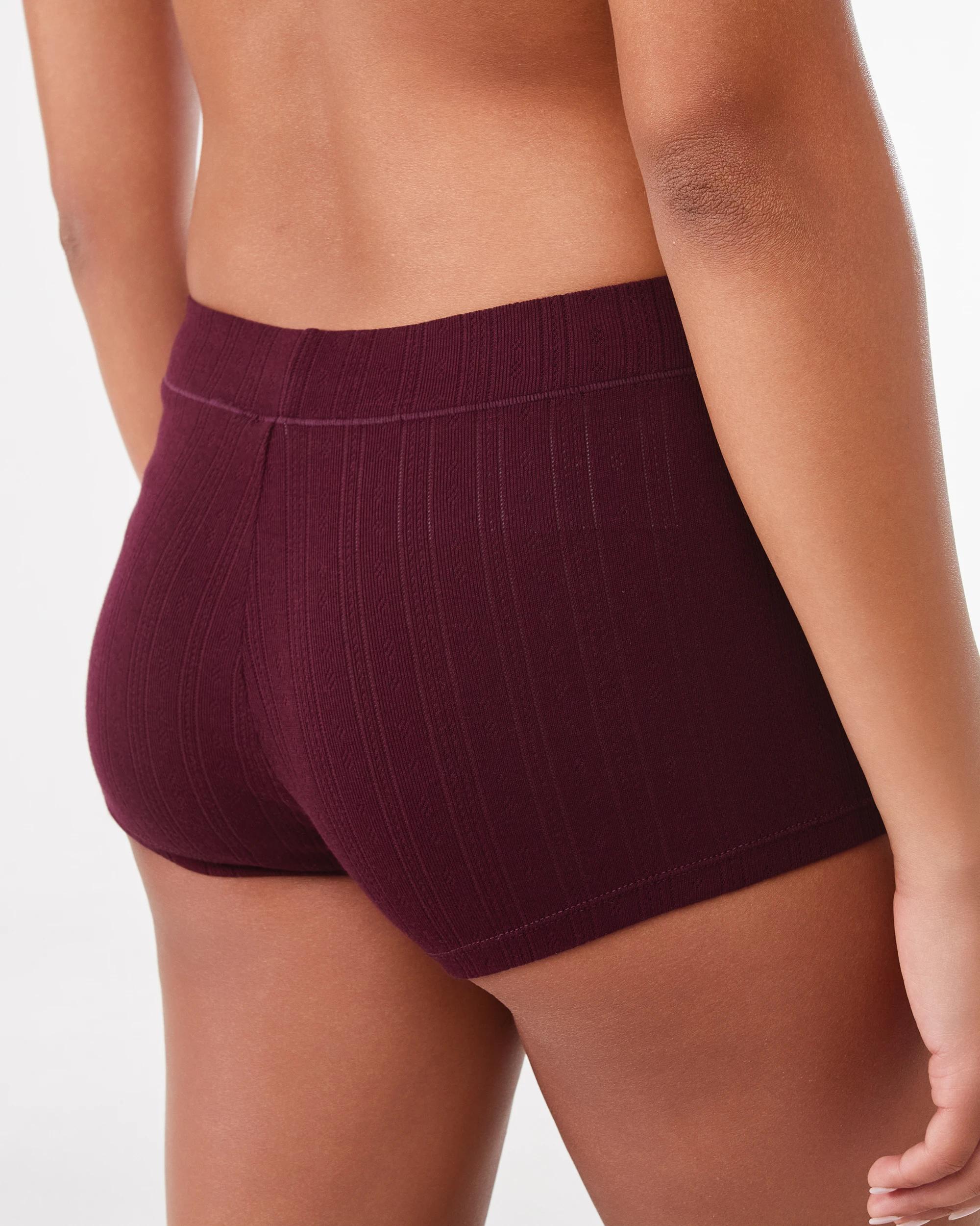 7 3 Pack Pointelle Boyleg Shorties Vlvt Ditsy, 7 of 10