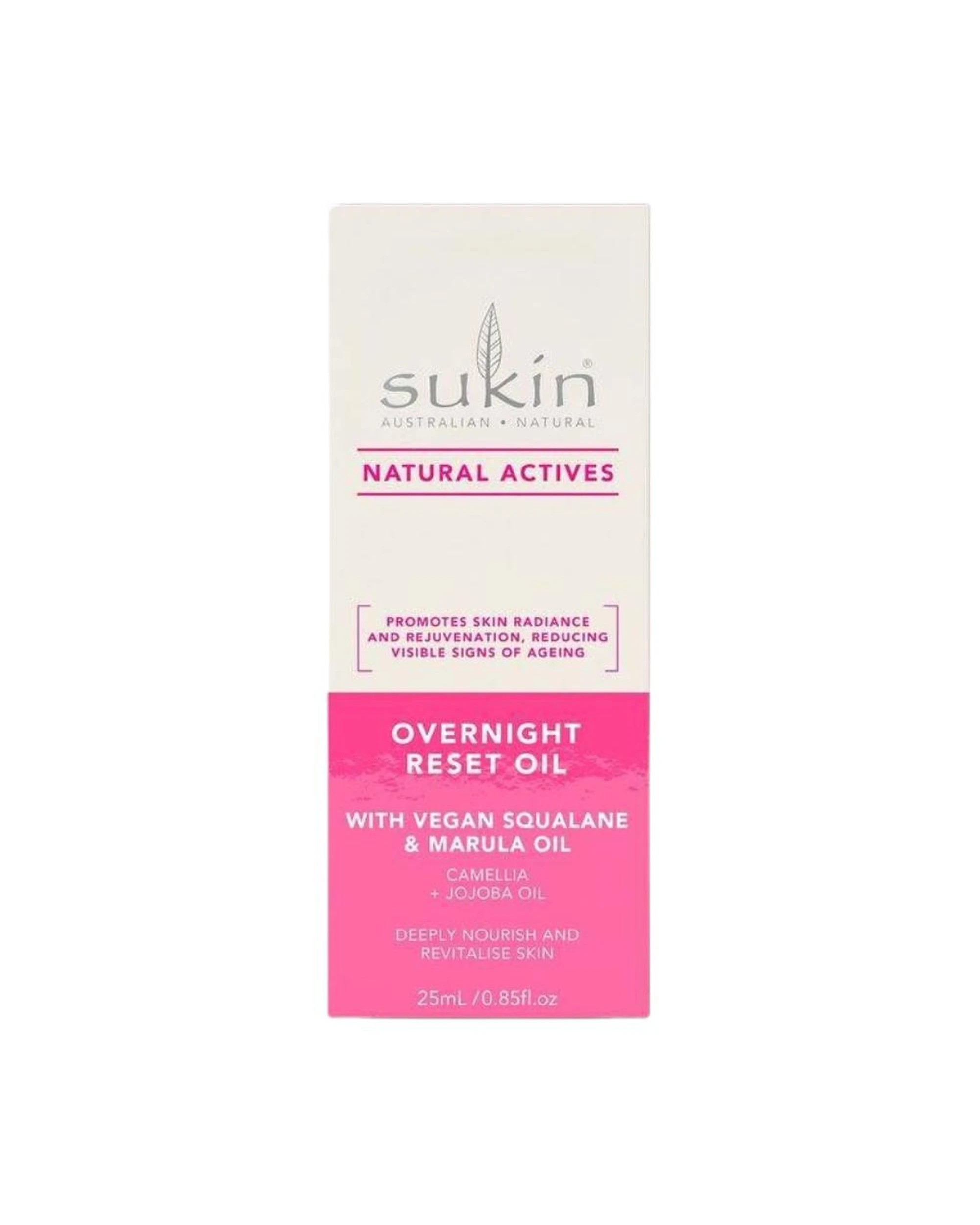 3 3 x Sukin Natural Actives Overnight Reset Facial Oil 25mL, 3 of 7
