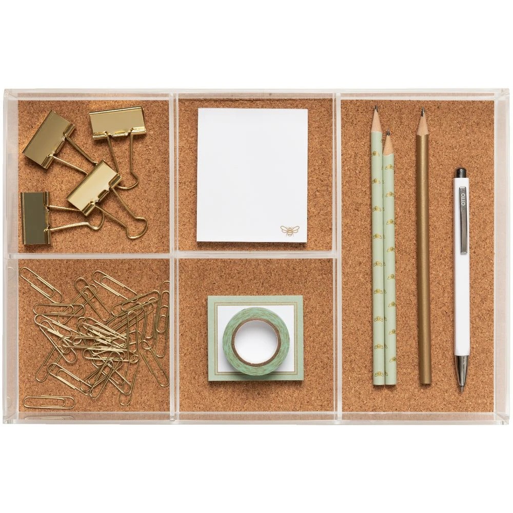 3 Otto Acrylic Cork Tray, 3 of 5