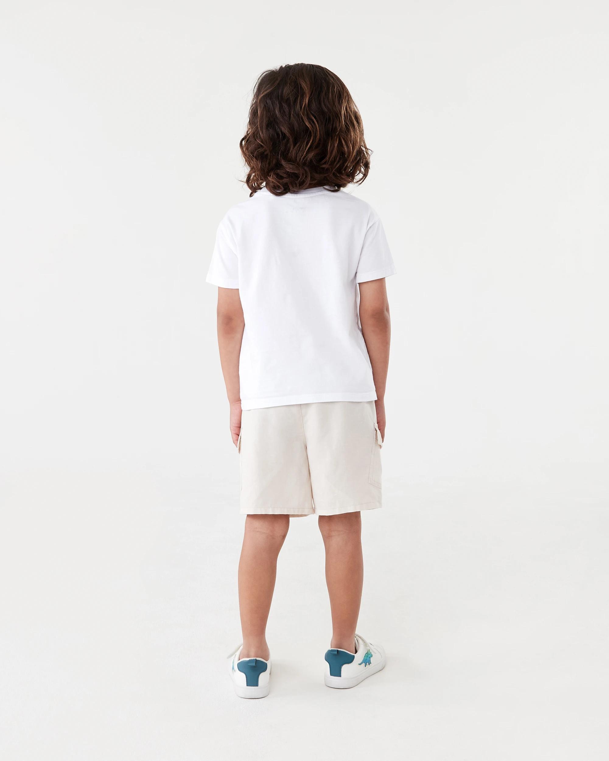 8 Linen Cargo Shorts Bge Rainy, 8 of 8