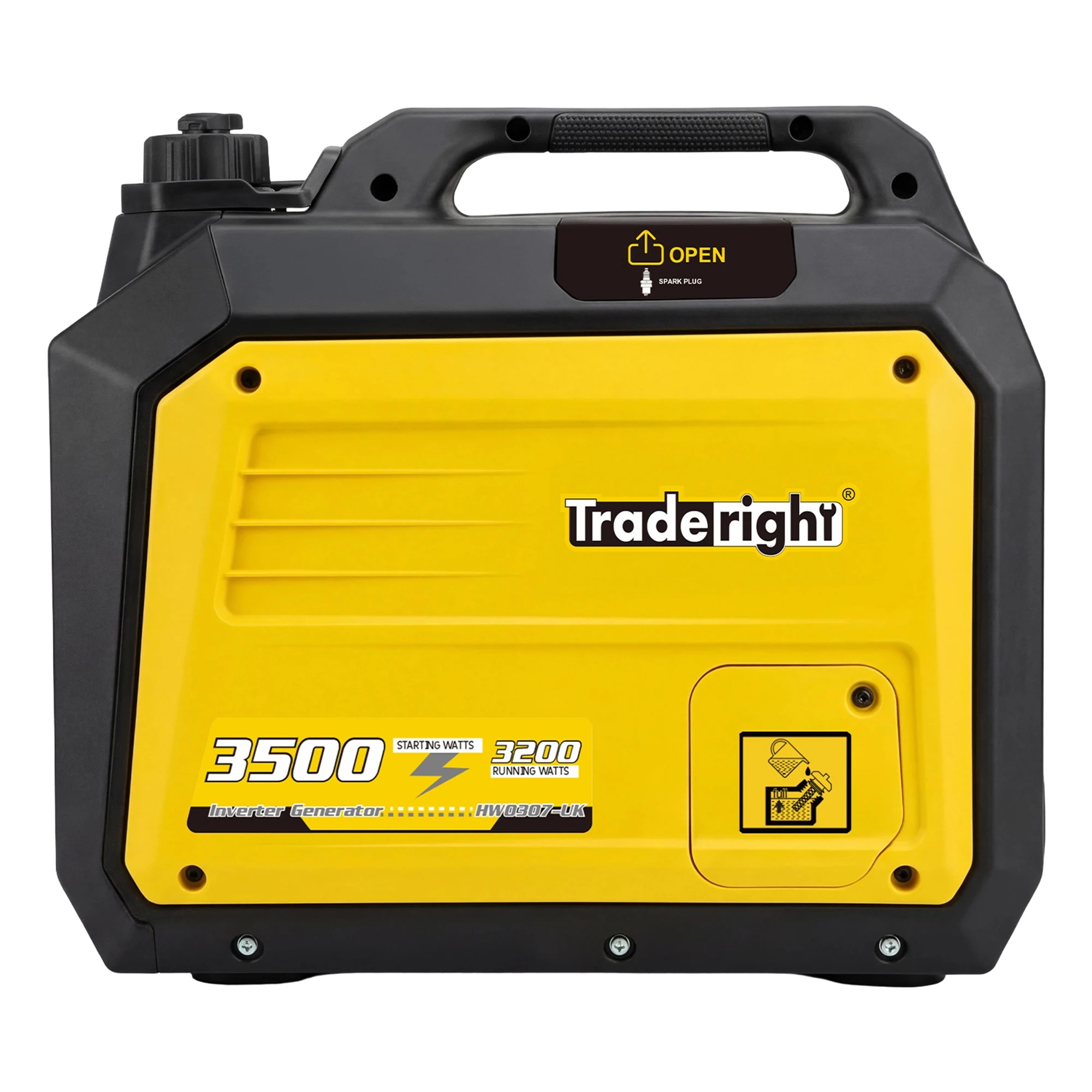 2 Traderight Portable Inverter Generator Petrol Silent, 2 of 8