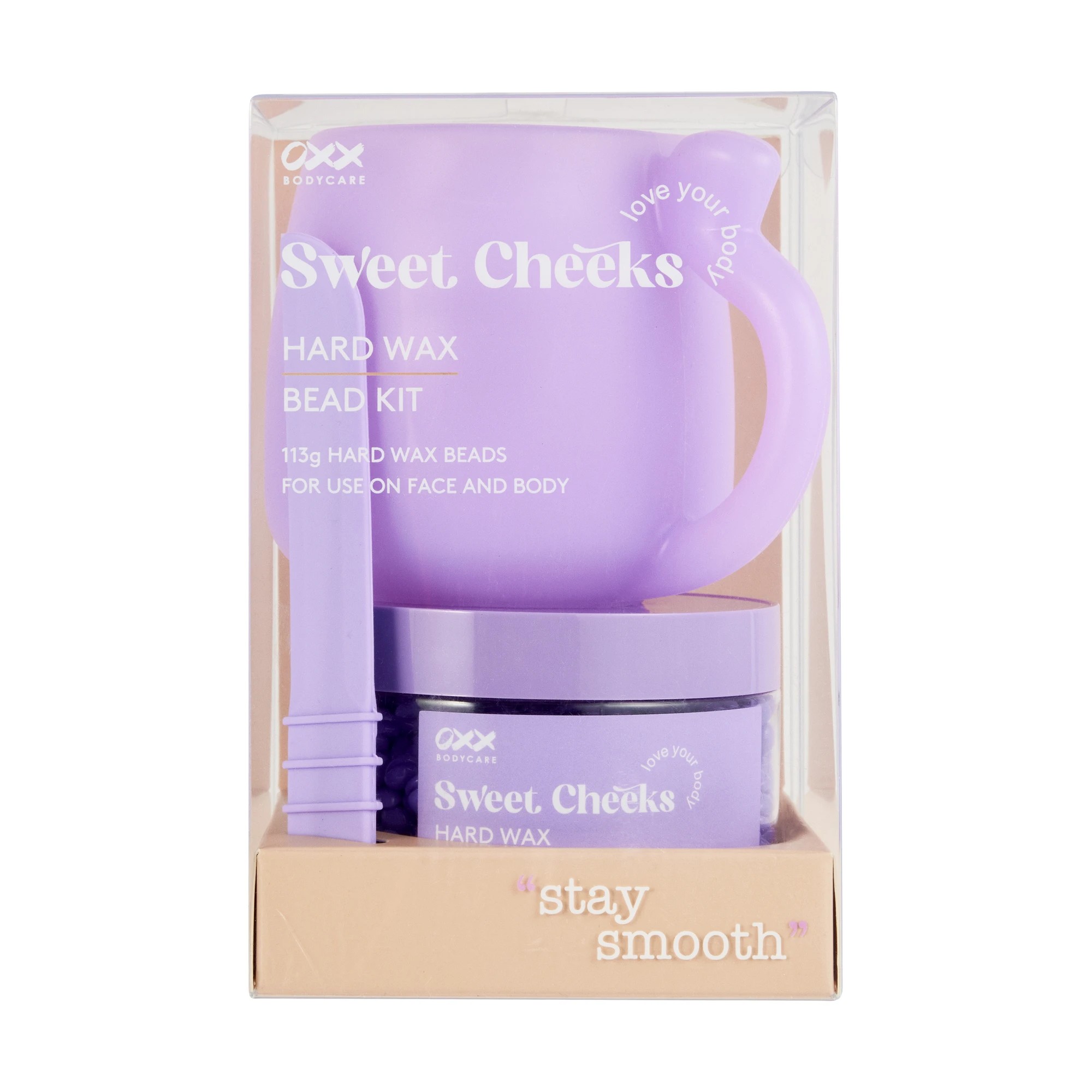 1 OXX Bodycare Sweet Cheeks Hard Wax Bead Kit, 1 of 9