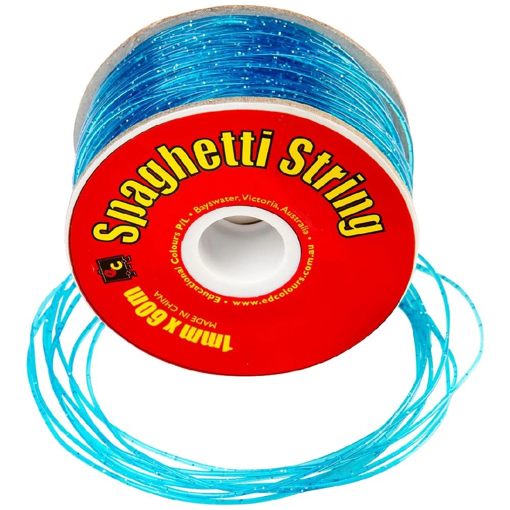 1 Educational Colours Spaghetti String Pale Blue, 1 of 1