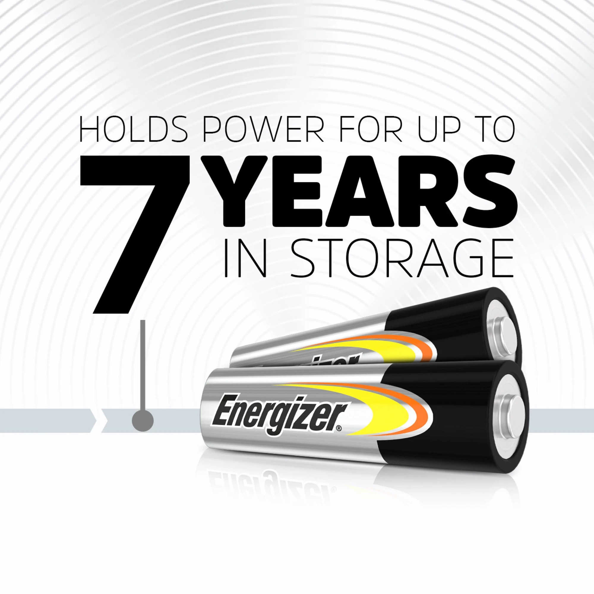 3 4 Pack Energizer Power AA Alkaline Batteries, 3 of 7