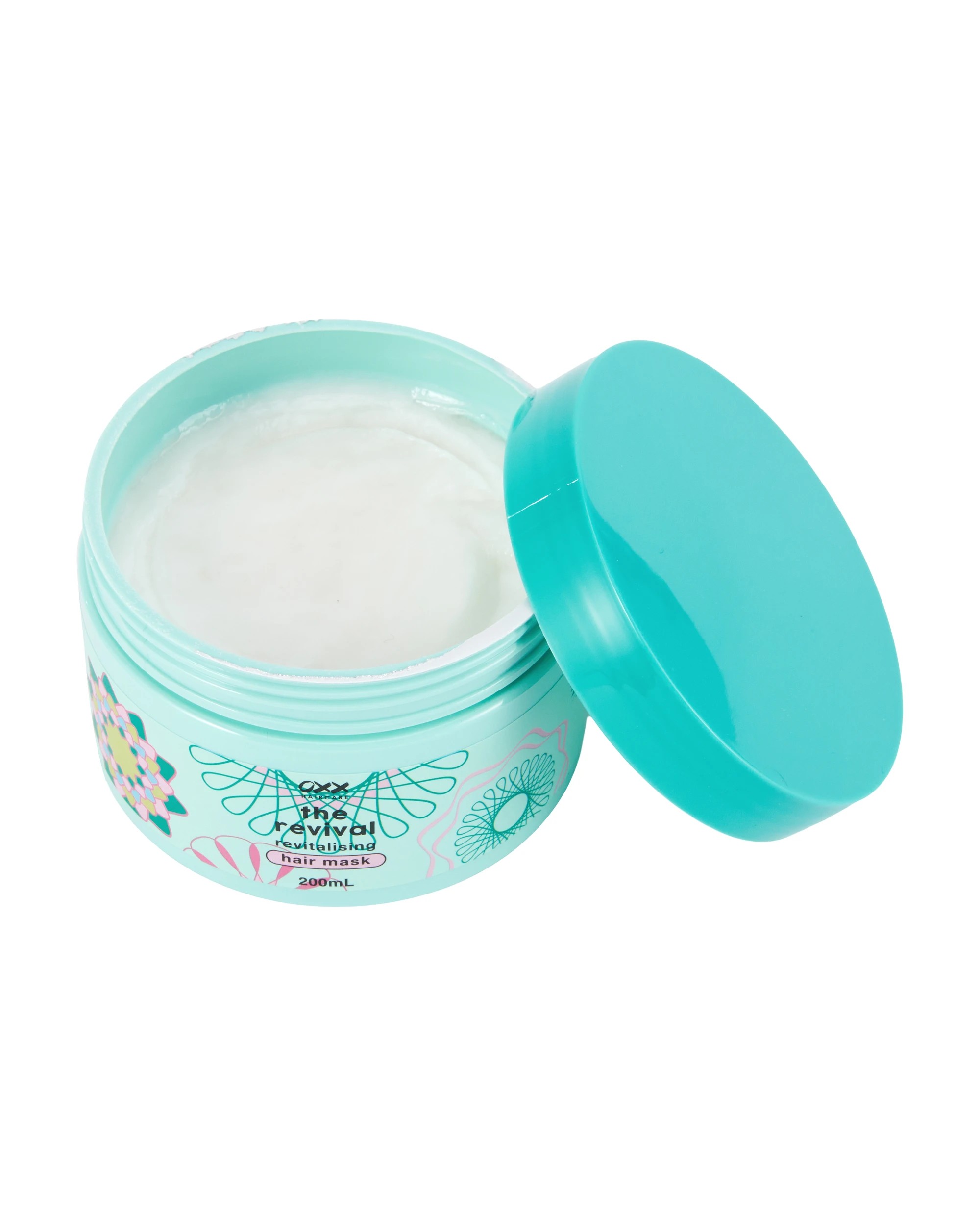 2 OXX Haircare The Revival Revitalising Hair Mask 200ml - Vanilla and Violet Scented, 2 of 3