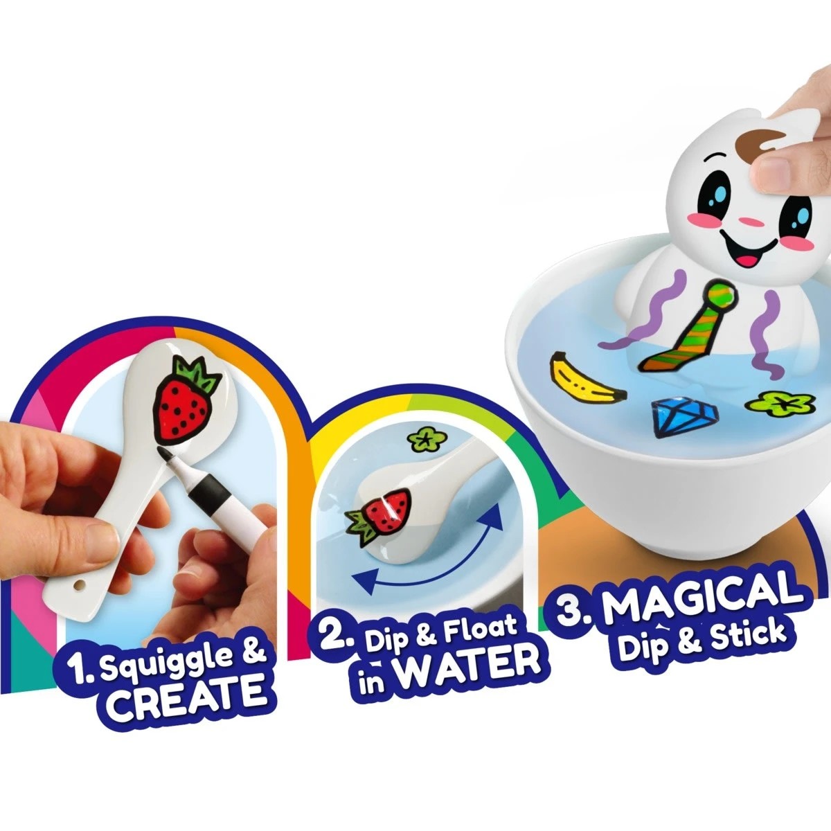 4 Water Art: Hydro Dip Character Art Set - Assorted, 4 of 4