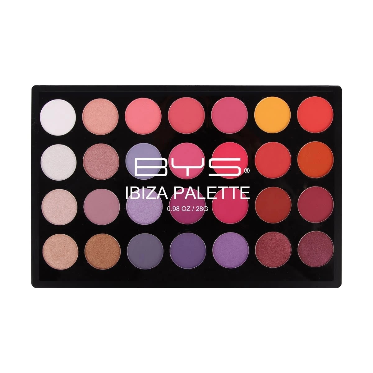 1 BYS 28 Shades Eyeshadow Palette - Ibiza, 1 of 1