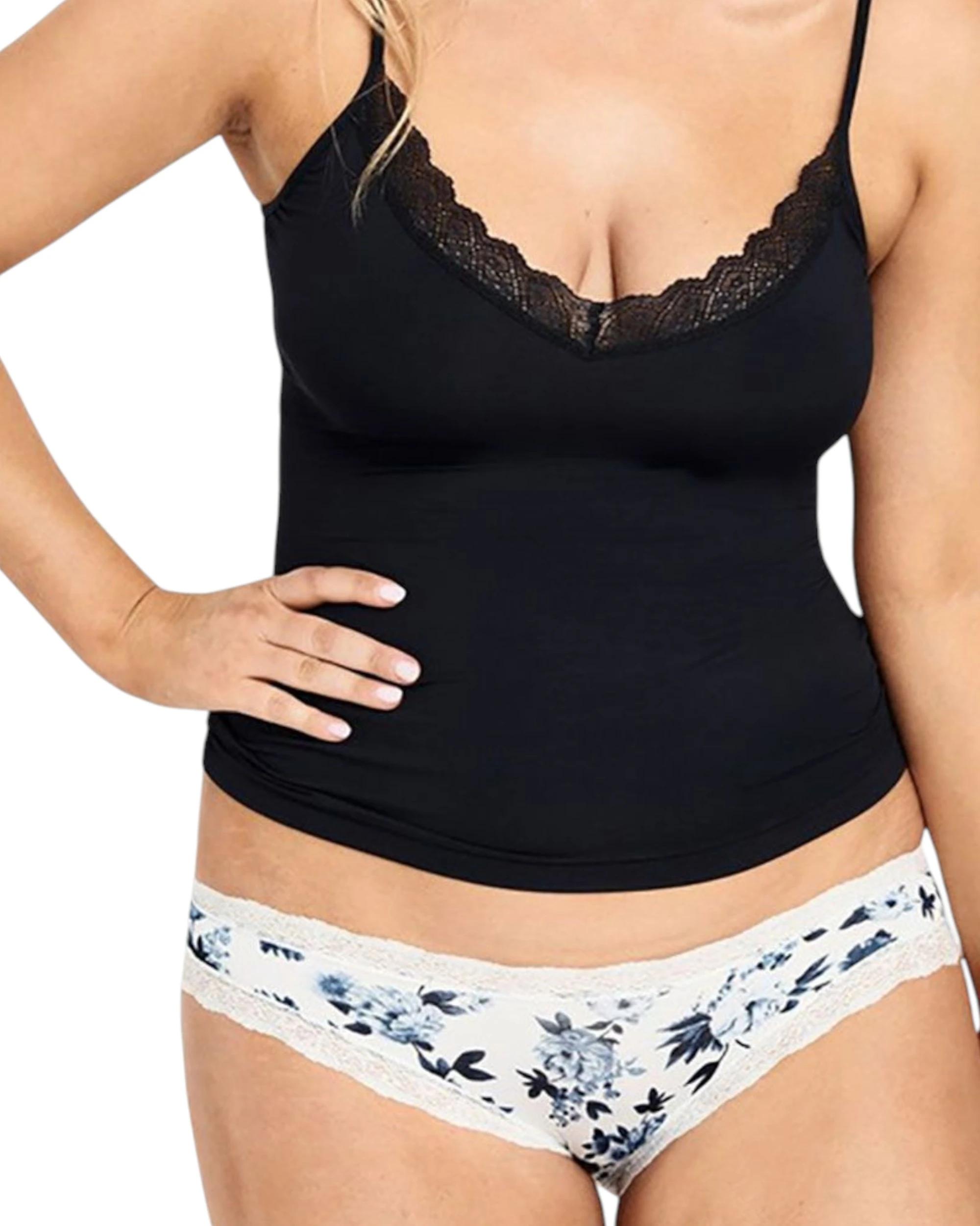 3 Jockey 3 Pack Womens Parisienne Vintage Bikini Underwear Briefs Primrose Navy PRIMROSE NAVY, 3 of 4