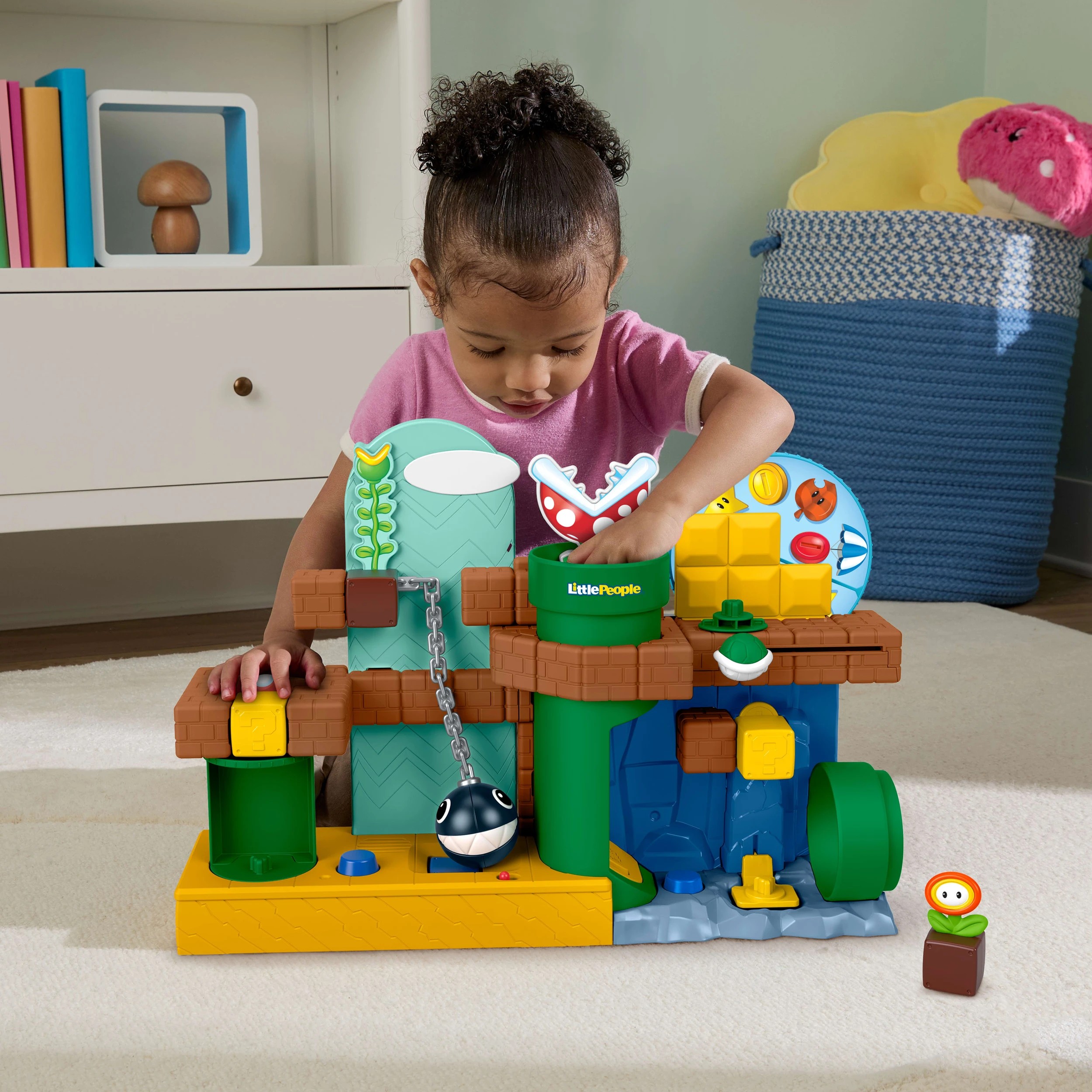 6 Fisher-Price Little People Mario's Adventure Playset, 6 of 6