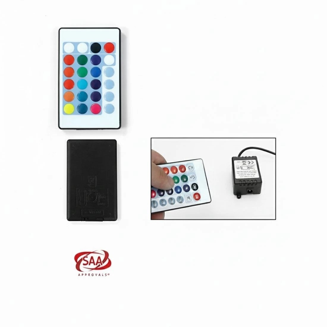 6 Artiss Coffee Table Led Lights - Black, 6 of 7