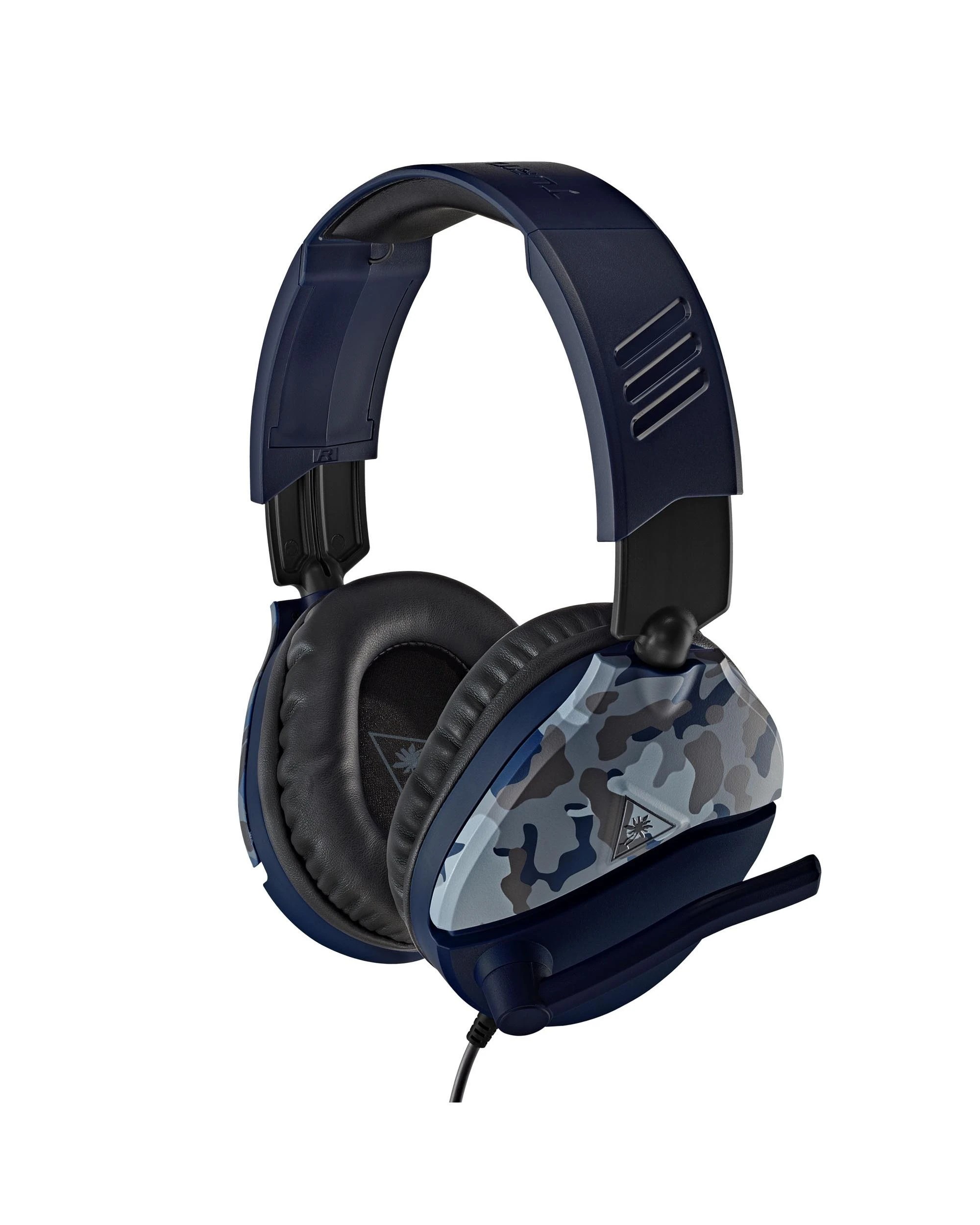 6 Turtle Beach Recon 70 Blue Camo Multiplatform Gaming Headset - Blue, 6 of 9