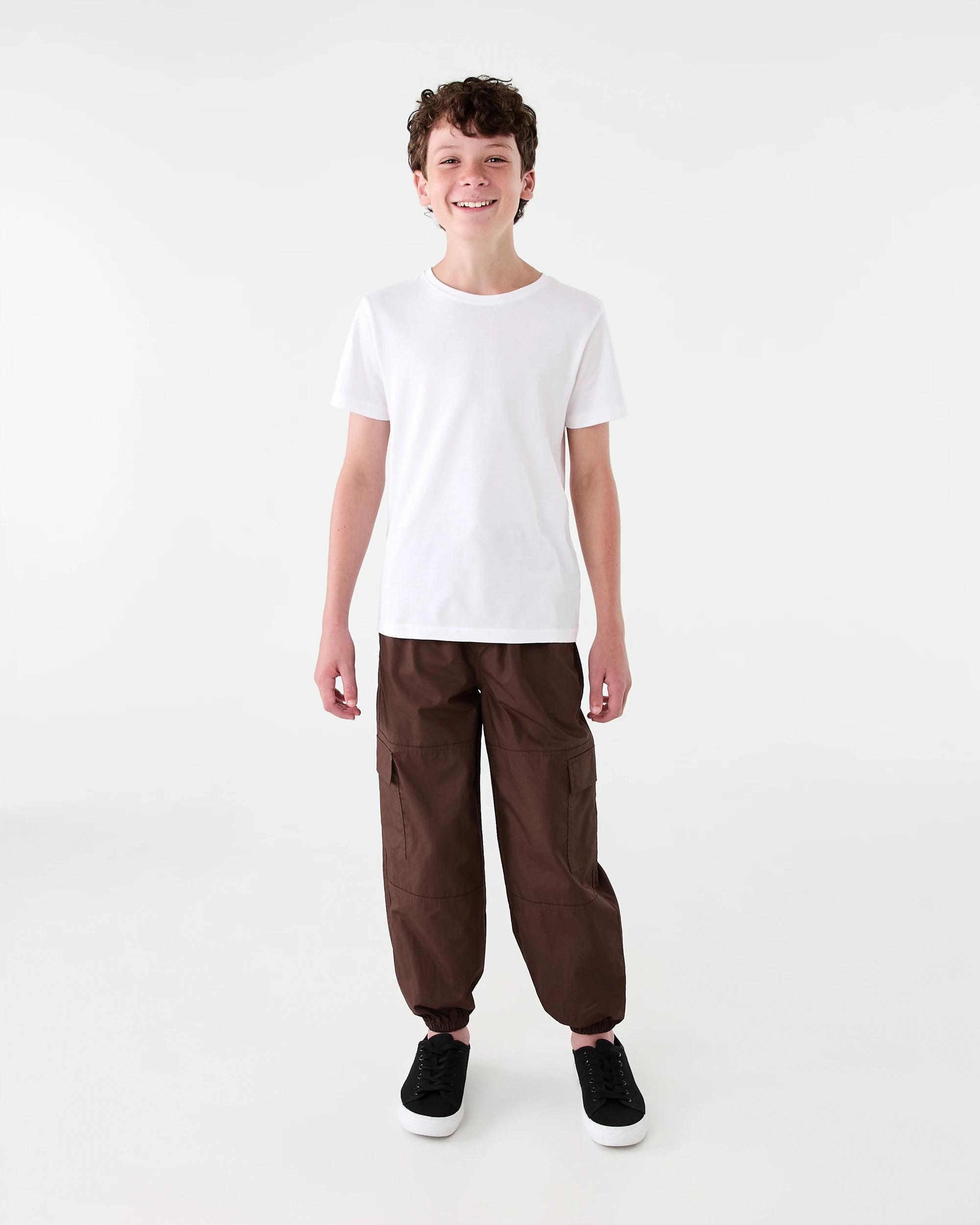 6 Parachute Jogger Pants Fossil Brn, 6 of 7