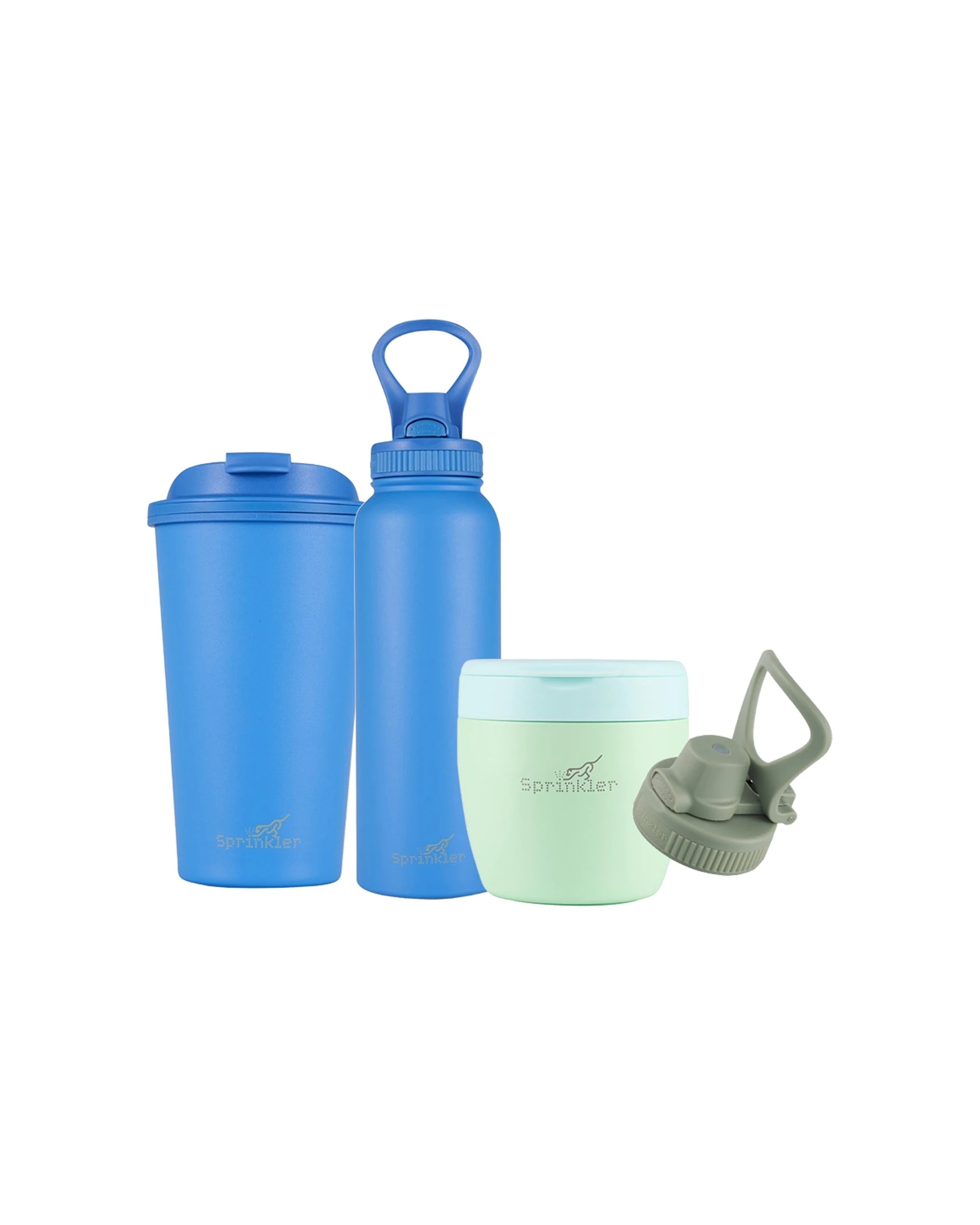 1 Sprinkler 355ml Cup 1.1L Bottle 600ml Food Pod Lid Combo Set Vacuum Insulated - Multi, 1 of 9