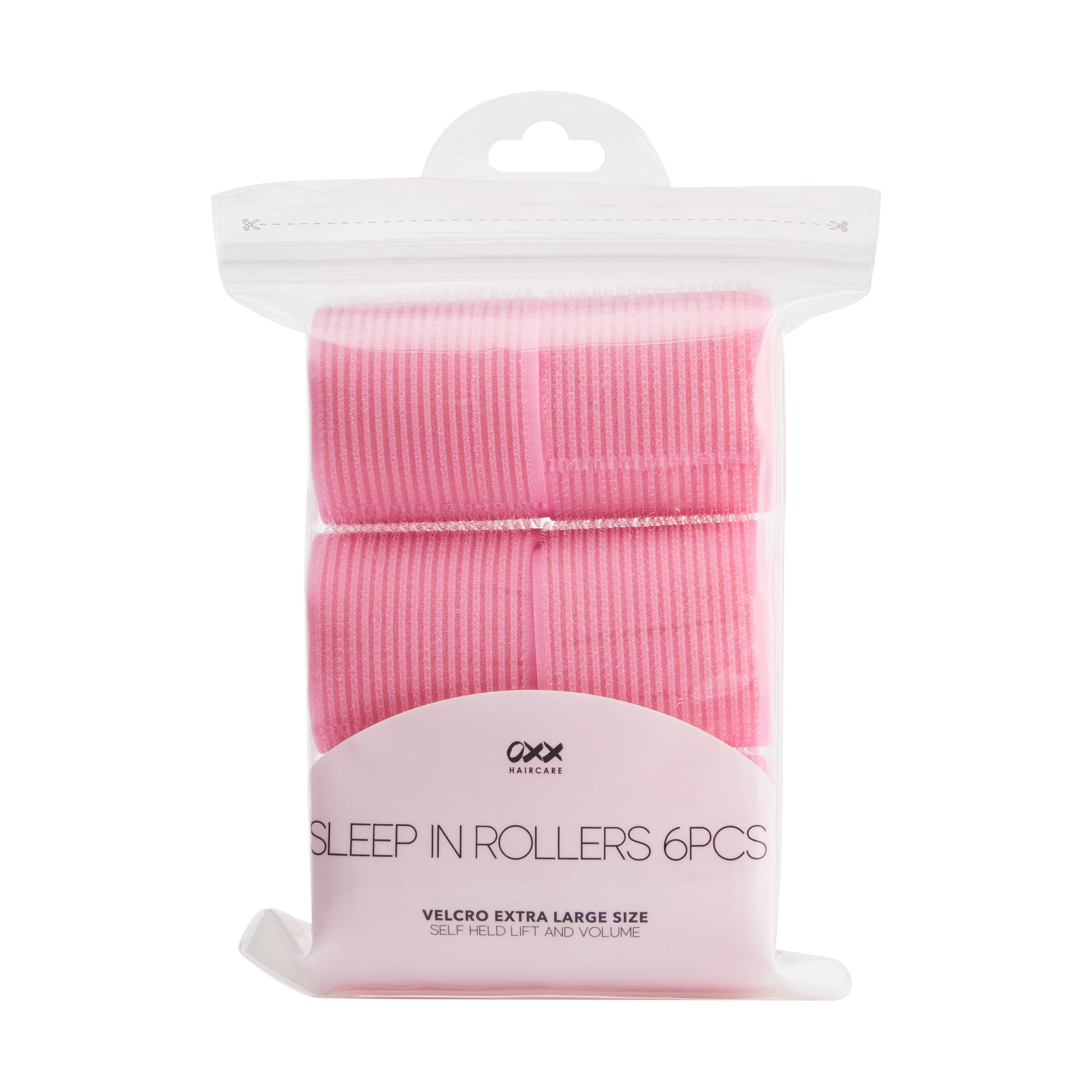 1 OXX Haircare 6 Piece Sleep-In Rollers, 1 of 4