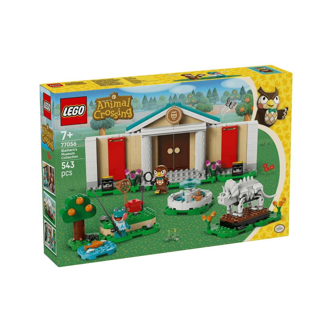 7 The LEGO Group LEGO Animal Crossing Blathers Museum Collection - 77056, 7 of 10