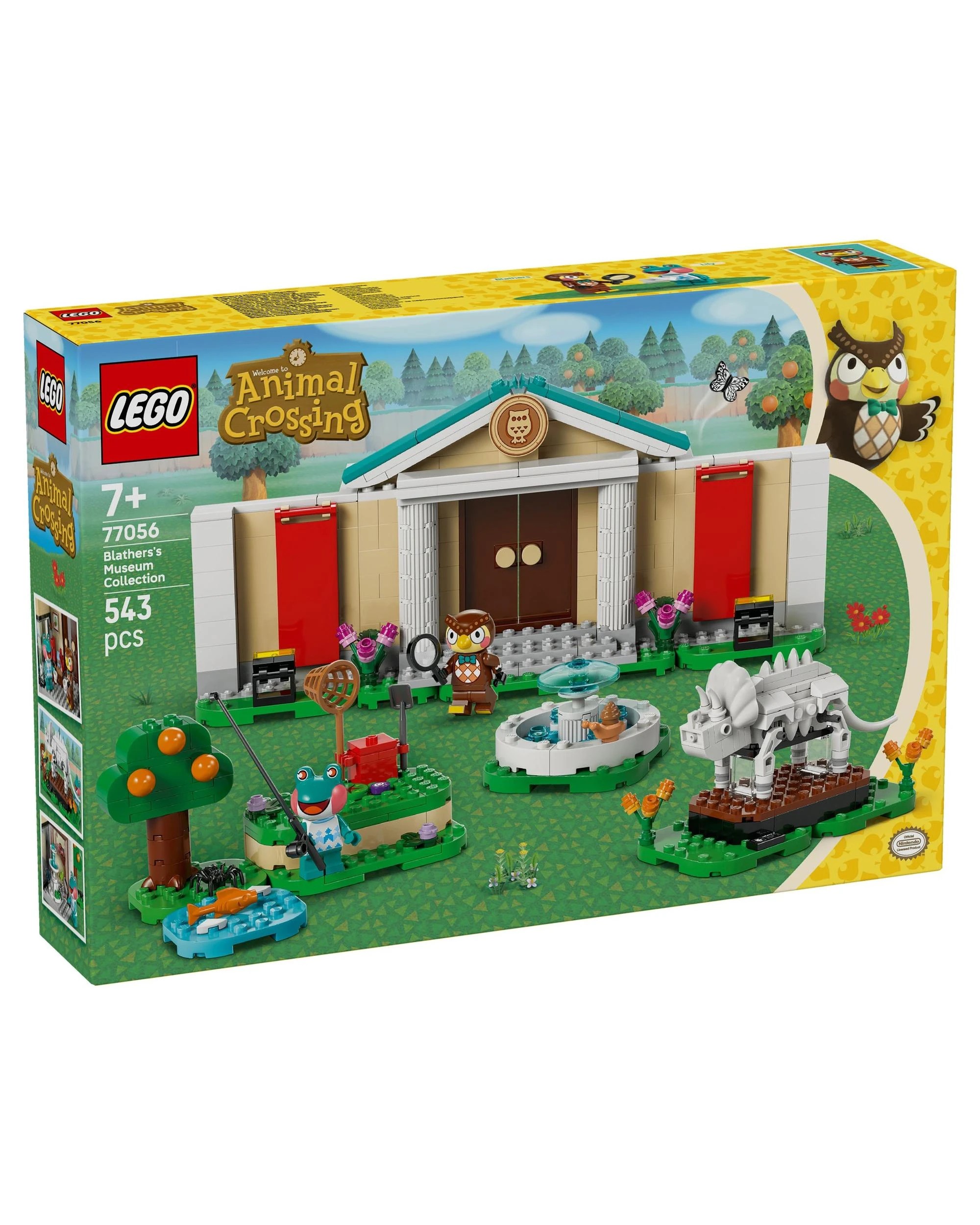 7 The LEGO Group LEGO Animal Crossing Blathers Museum Collection - 77056, 7 of 10