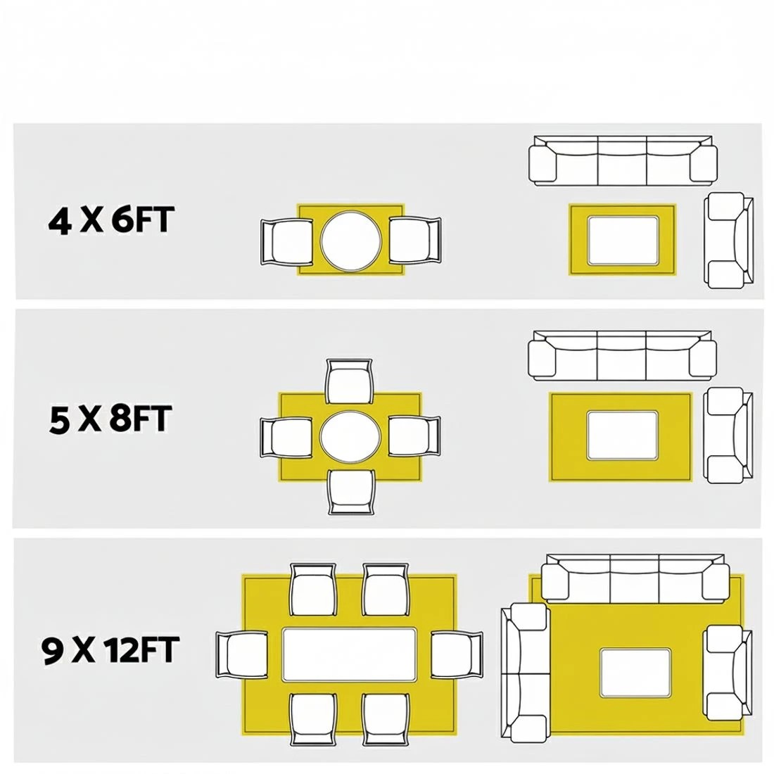 7 Gardeon Outdoor Rugs 152x244cm Large Carpet Reversible Area Mat PP Dual-Sided Patio Rug Maroc - Grey, 7 of 8