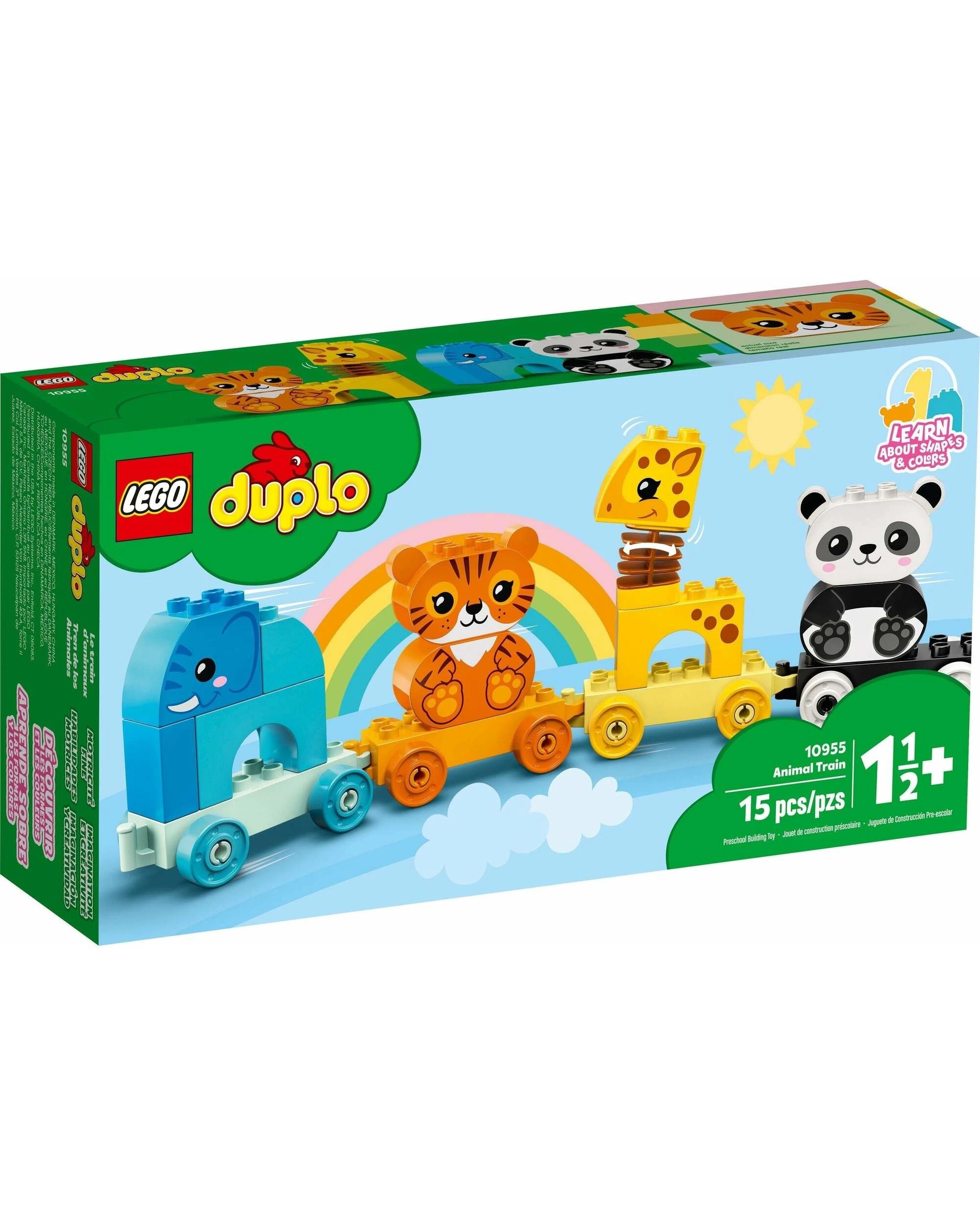 1 LEGO 10955 DUPLO My First Animal Train Toy for Toddlers, 1 of 5