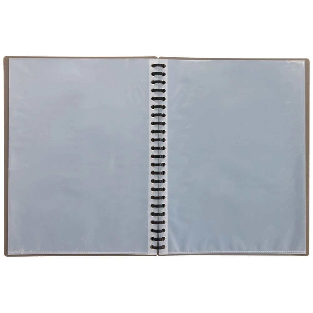 4 J.Burrows Refillable Display Book 20 Pockets Grey, 4 of 5