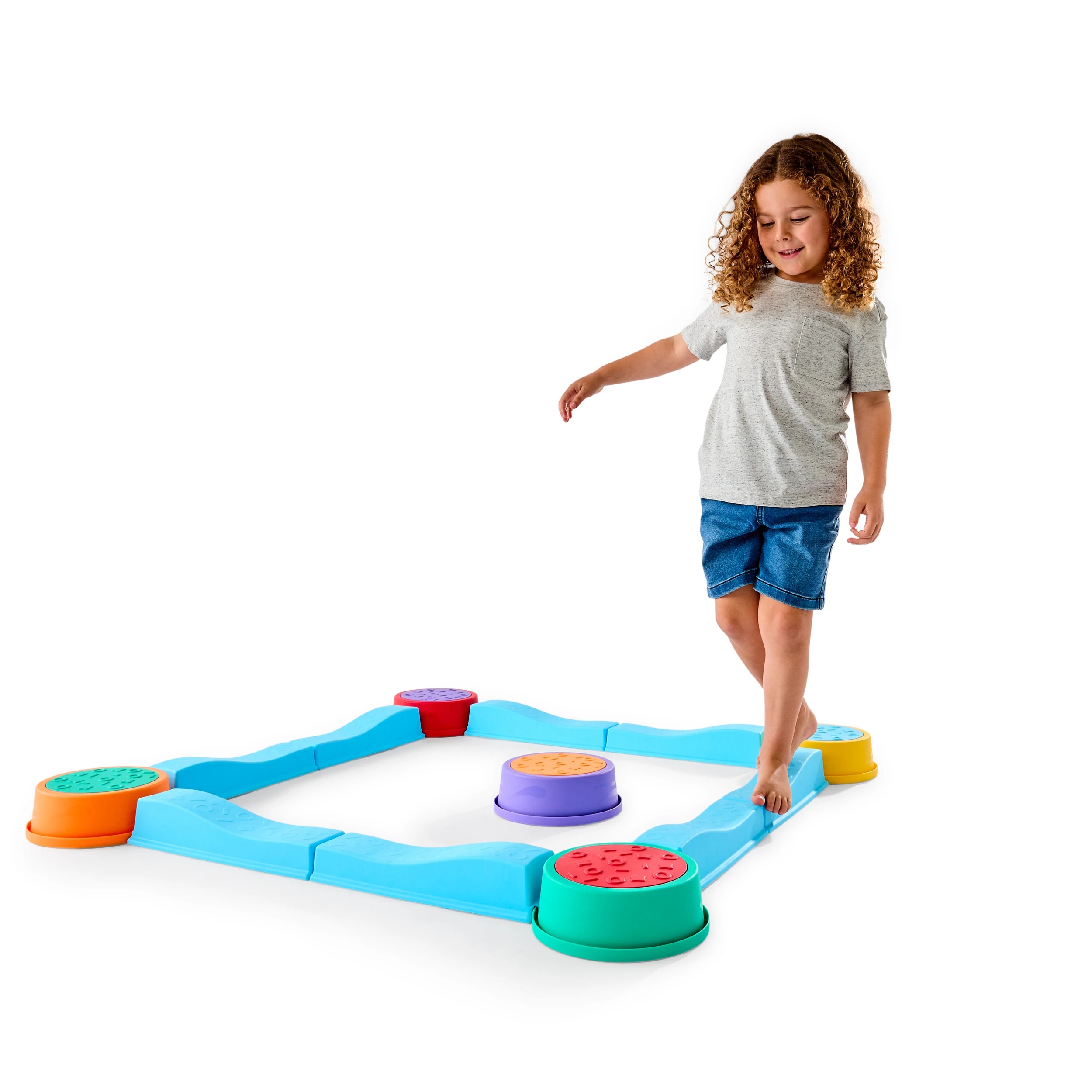 2 13 Piece Sensory Balance Beam Set, 2 of 8