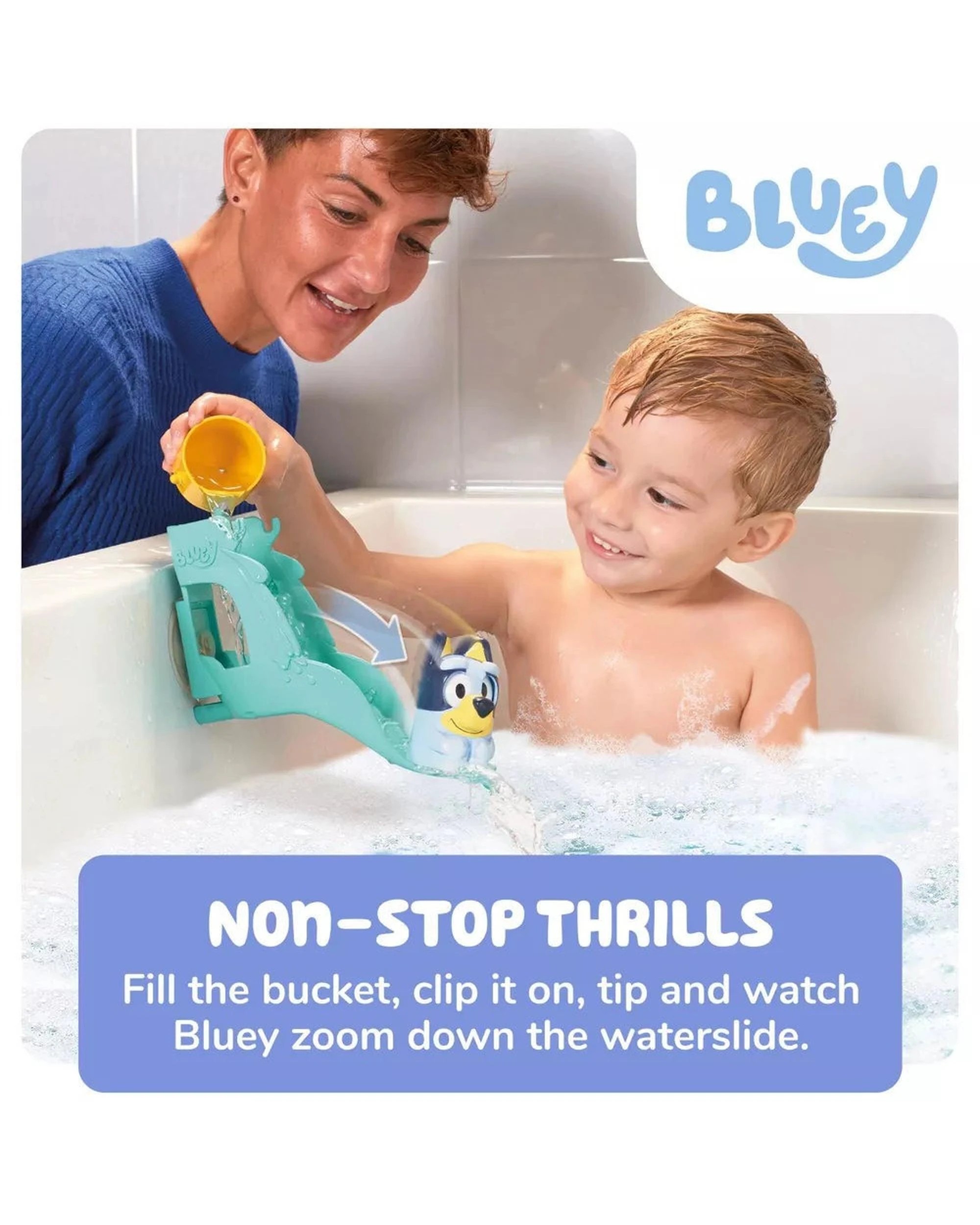 5 Tomy Toomies Bluey Waterslide Bath Toy, 5 of 6