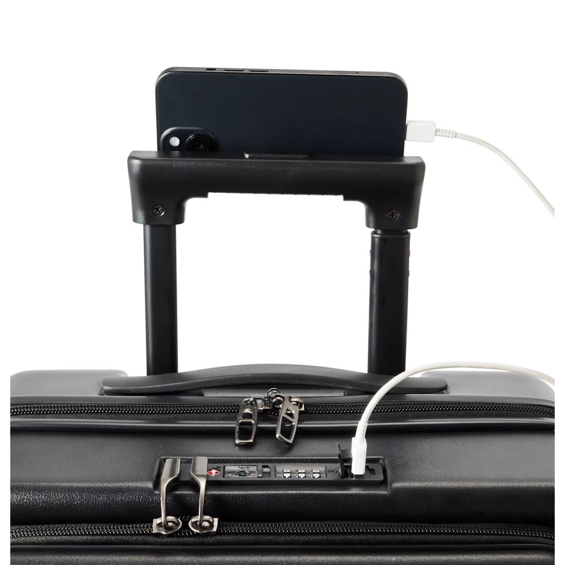 7 49cm Open Front Hard Case with Cup Holder - Black, 7 of 10