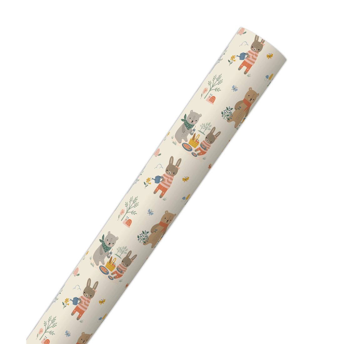 3 4m Hallmark Wrapping Paper - Bear Bunny Picnic, 3 of 3