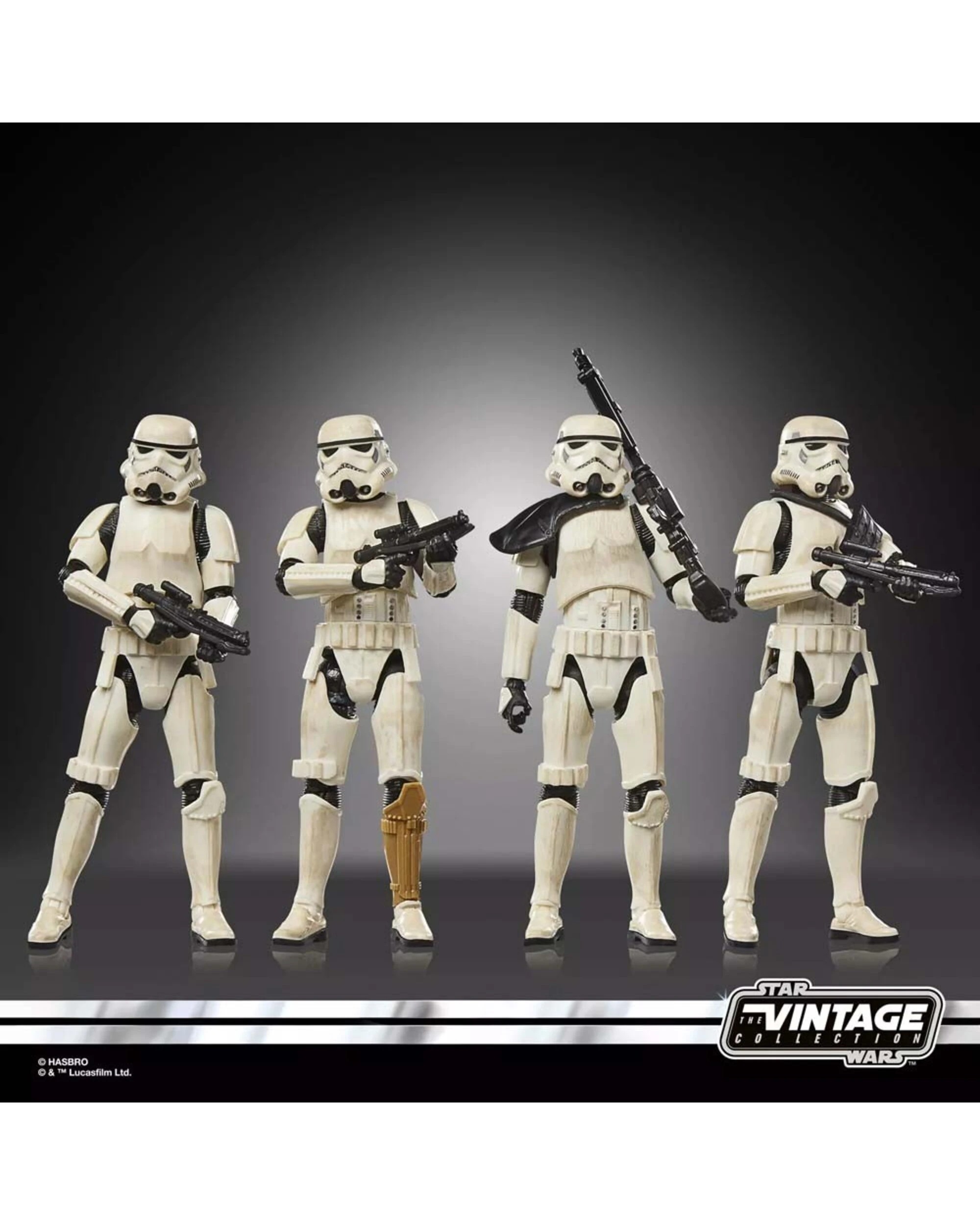 4 Star Wars - The Vintage Collection -Imperial Remnant StormtrooperAction Figure 4-Pack, 4 of 5