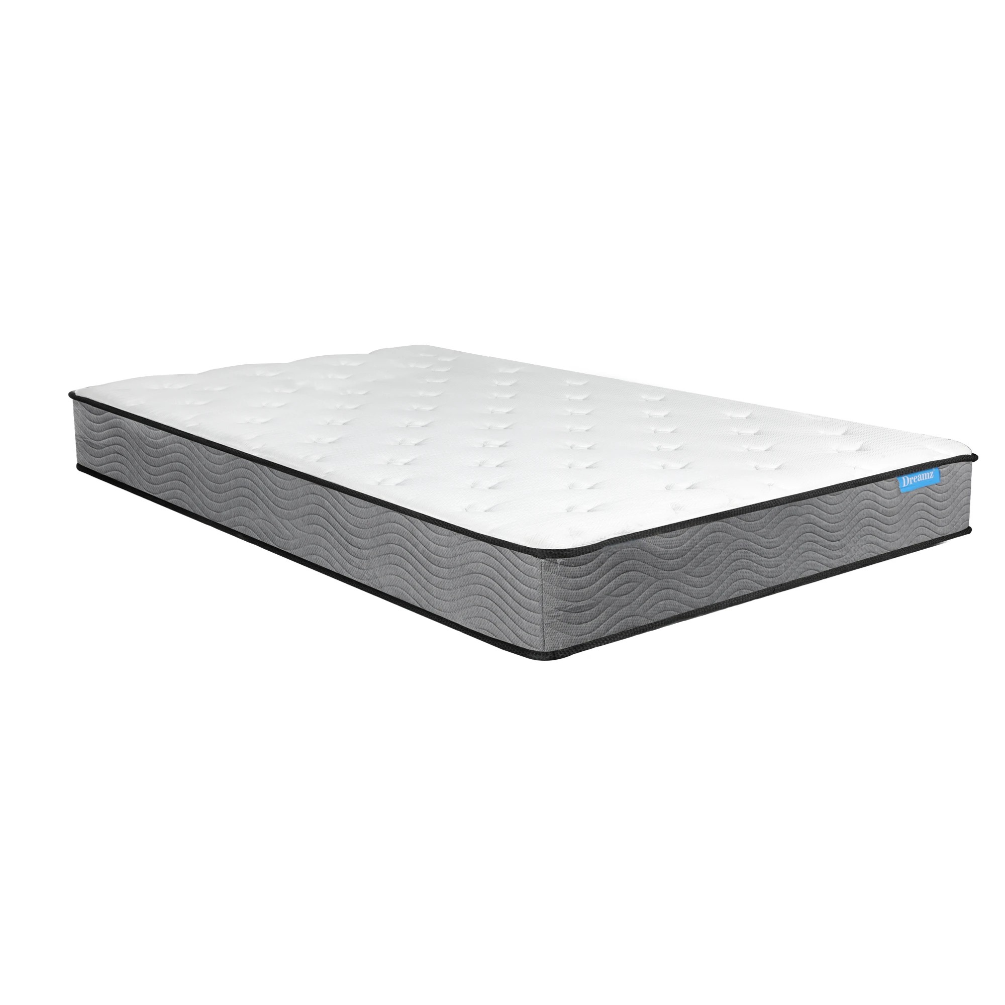 2 Dreamz Double Medium Firm Spring 23cm Mattress, 2 of 6