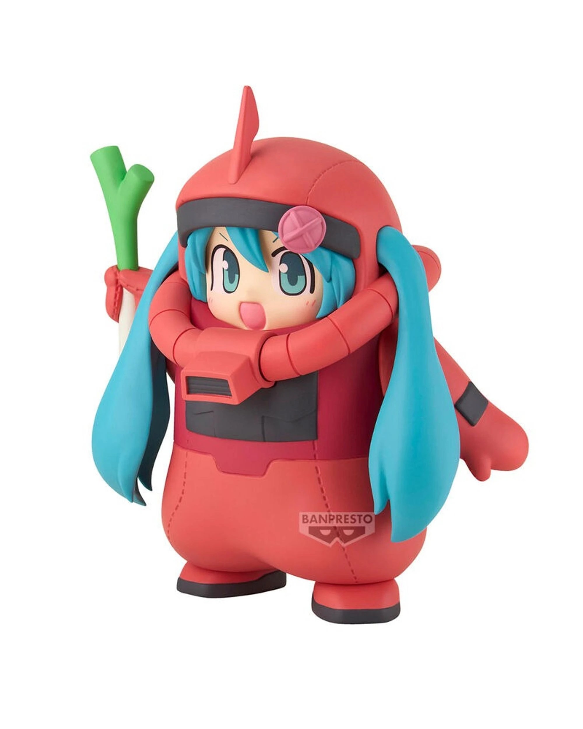 2 Banpresto Gundam 45th X Hatsune Miku Chars Zaku Costume Hatsune Miku Version Figure, 2 of 8