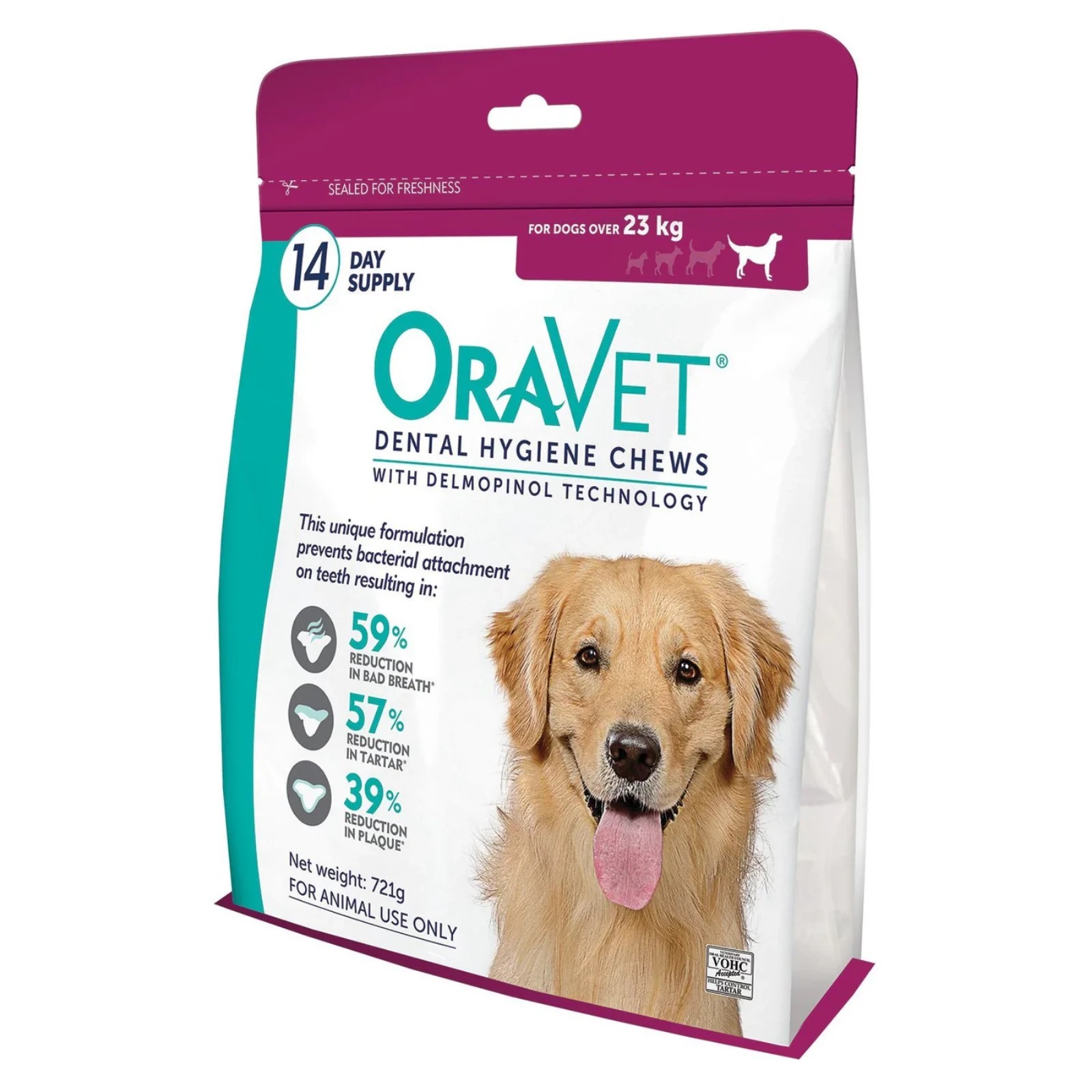 2 Oravet Dental Hygiene Chews For Large Dogs - 14 Chews, 2 of 2