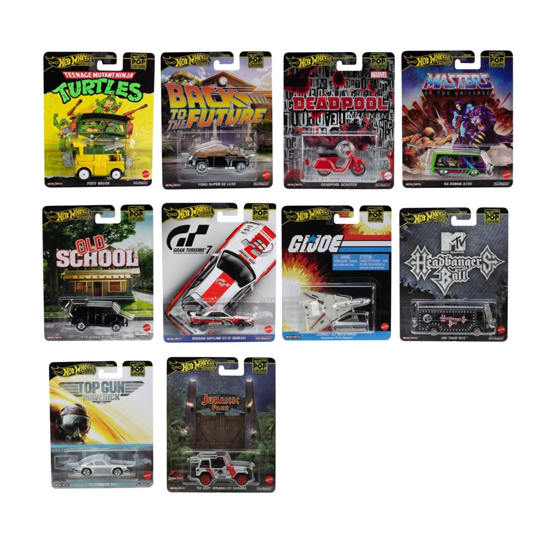 1 Hot Wheels Premium Pop Culture Vehicle - Assorted, 1 of 6