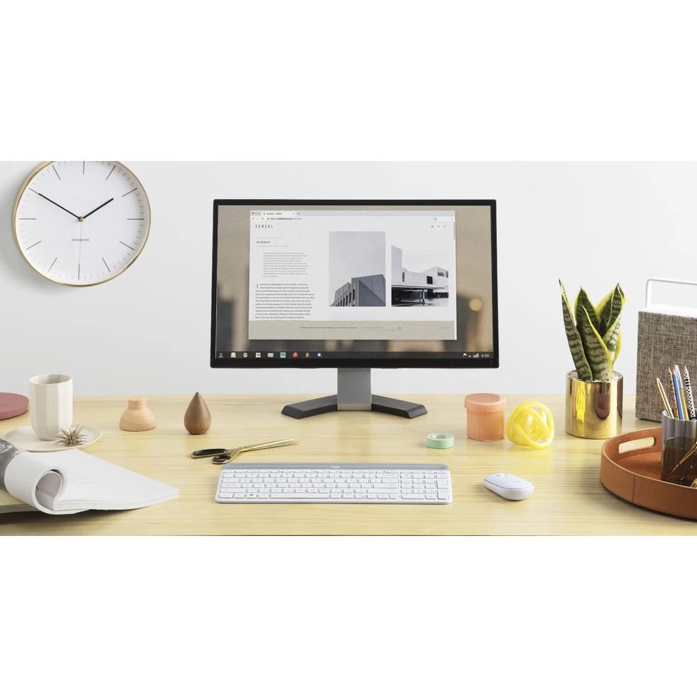 6 Logitech MK470 Wireless Mouse and Keyboard Combo White, 6 of 8